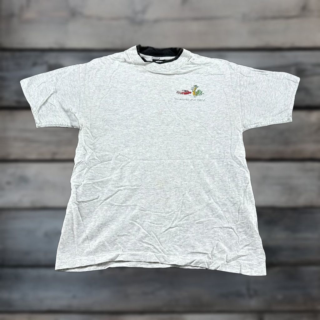 Vintage VINTAGE Skyliners Of America Shirt Mens M Grey Graphic Cotton Car Funny USA 90s Size US M / EU 48-50 / 2 - 1 Thumbnail