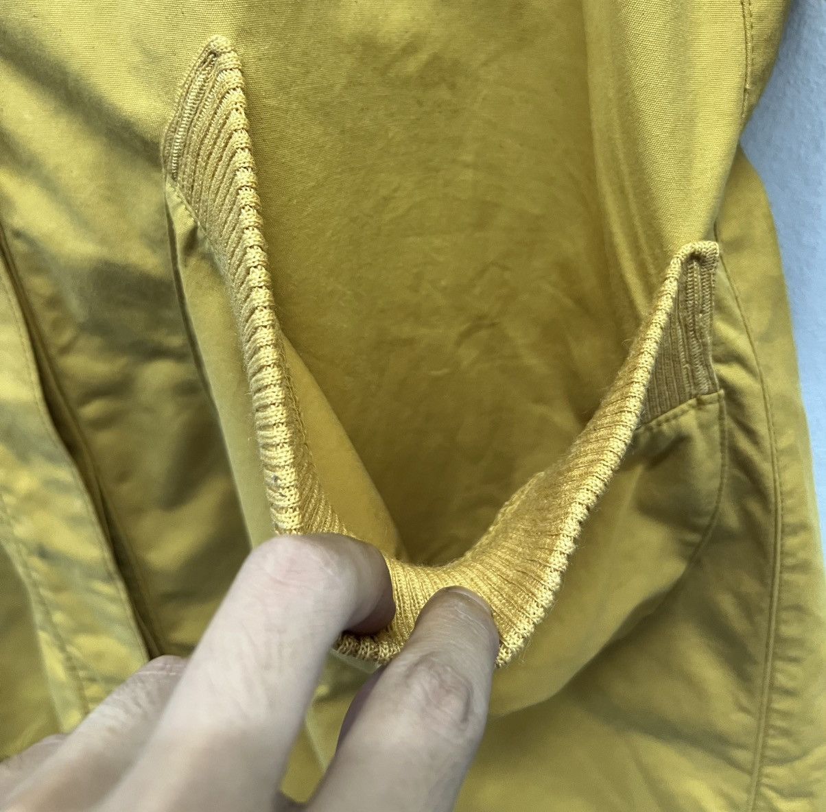Issey Miyake × Japanese Brand × Vintage Vintage Issey Miyake Yellow Coat Rare ELK Label Size US XL / EU 56 / 4 - 6 Thumbnail
