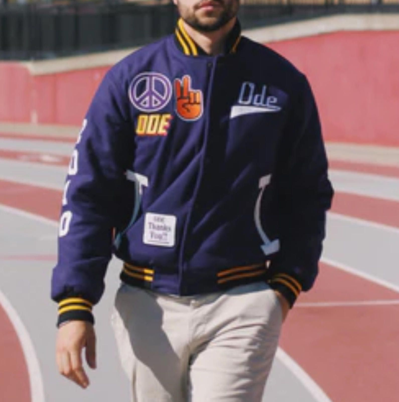 Concepts d'Odeur Ode Men's Varsity Jacke Embroidered Patches 2010 -3000 XL Size US M / EU 48-50 / 2 - 2 Thumbnail