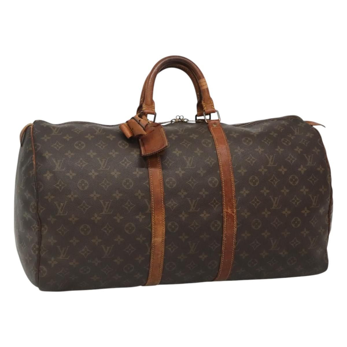 Louis Vuitton LOUIS VUITTON Monogram Keepall 55 Boston Bag M41424 Size ONE SIZE - 1 Thumbnail