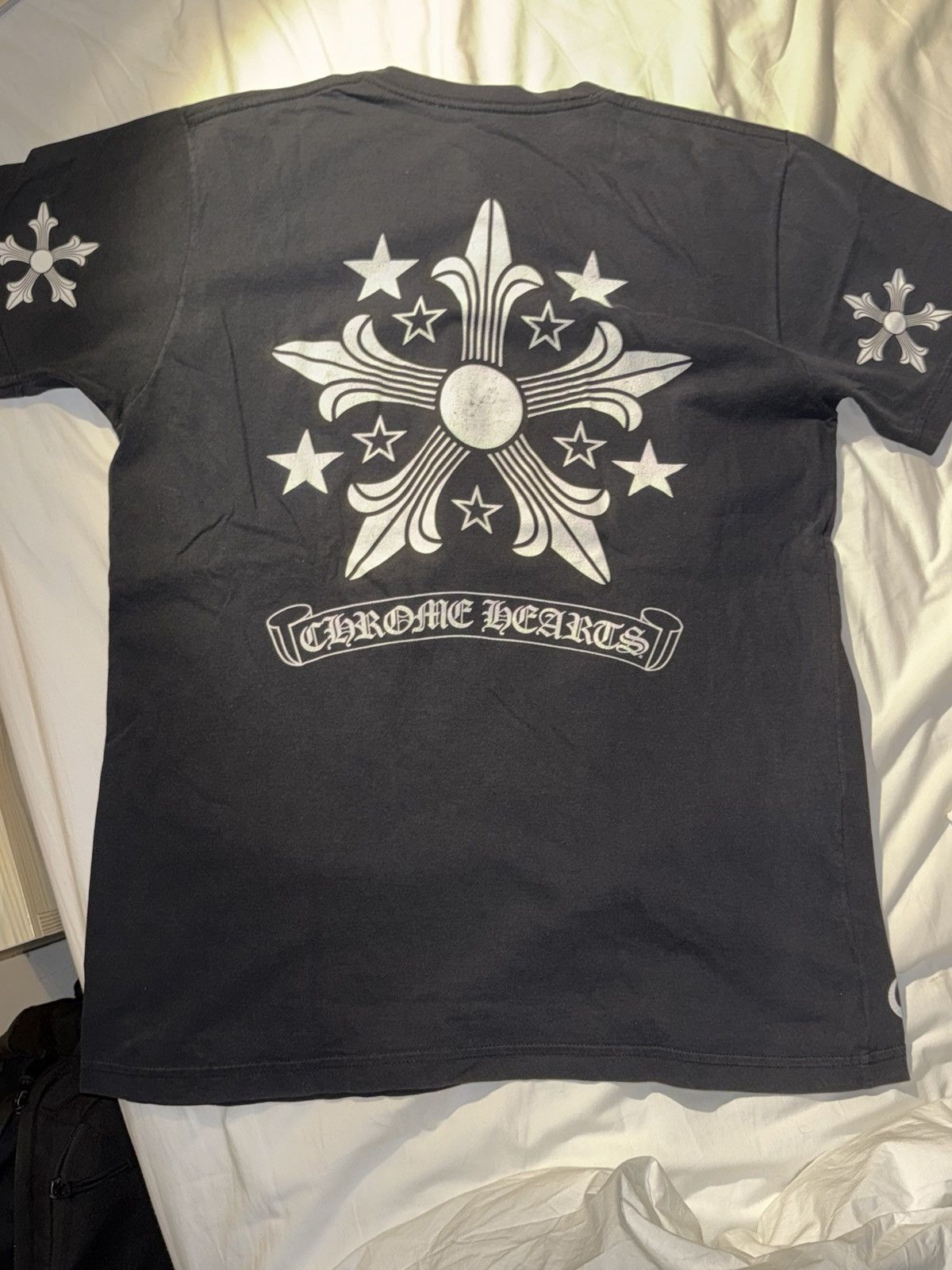 Chrome Hearts Chrome Hearts floral shuriken t shirt Size US L / EU 52-54 / 3 - 2 Thumbnail