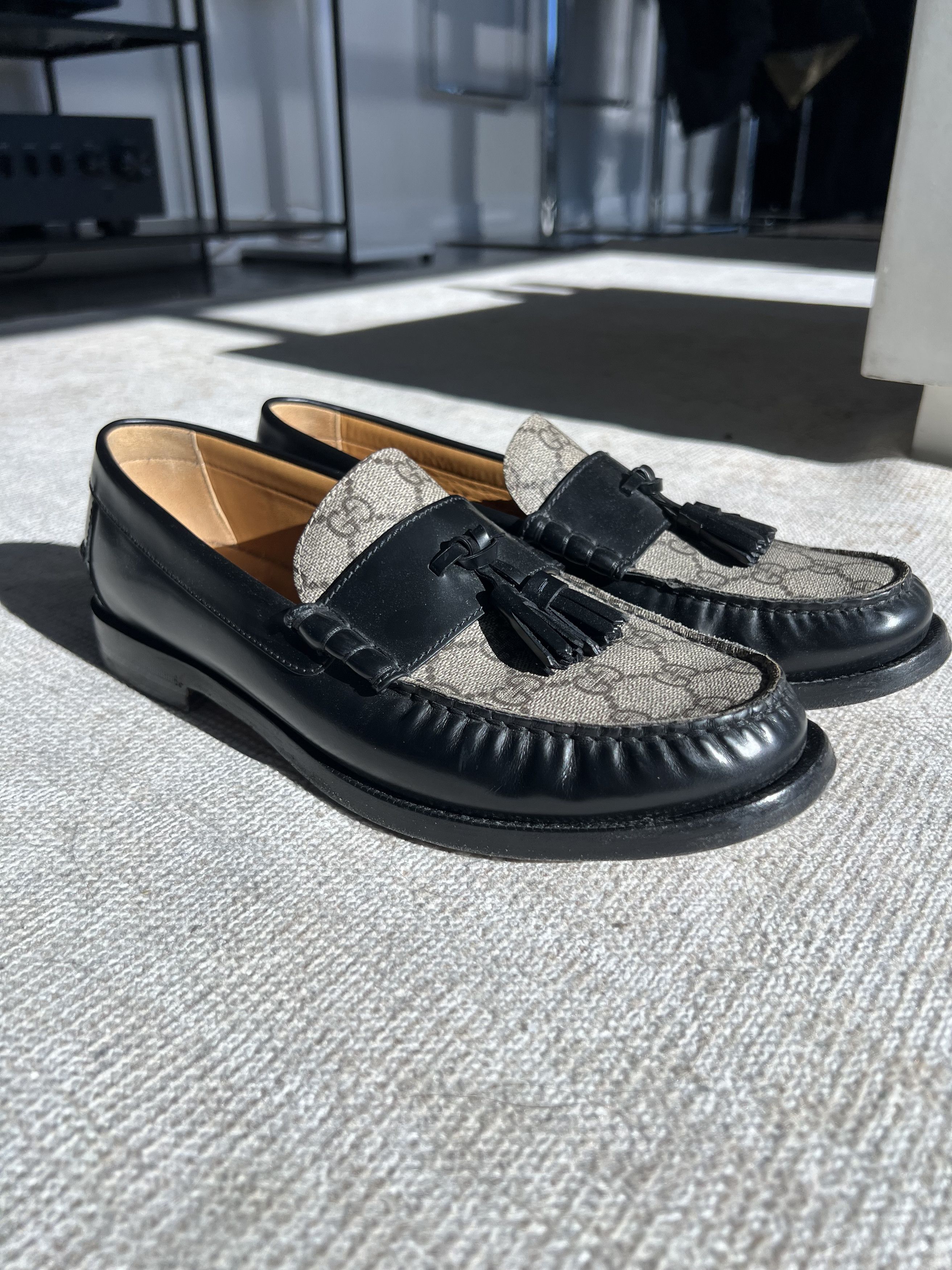 Gucci Gucci Millenial Ribot/GG Supreme Loafer Size US 8.5 / EU 41-42 - 3 Thumbnail