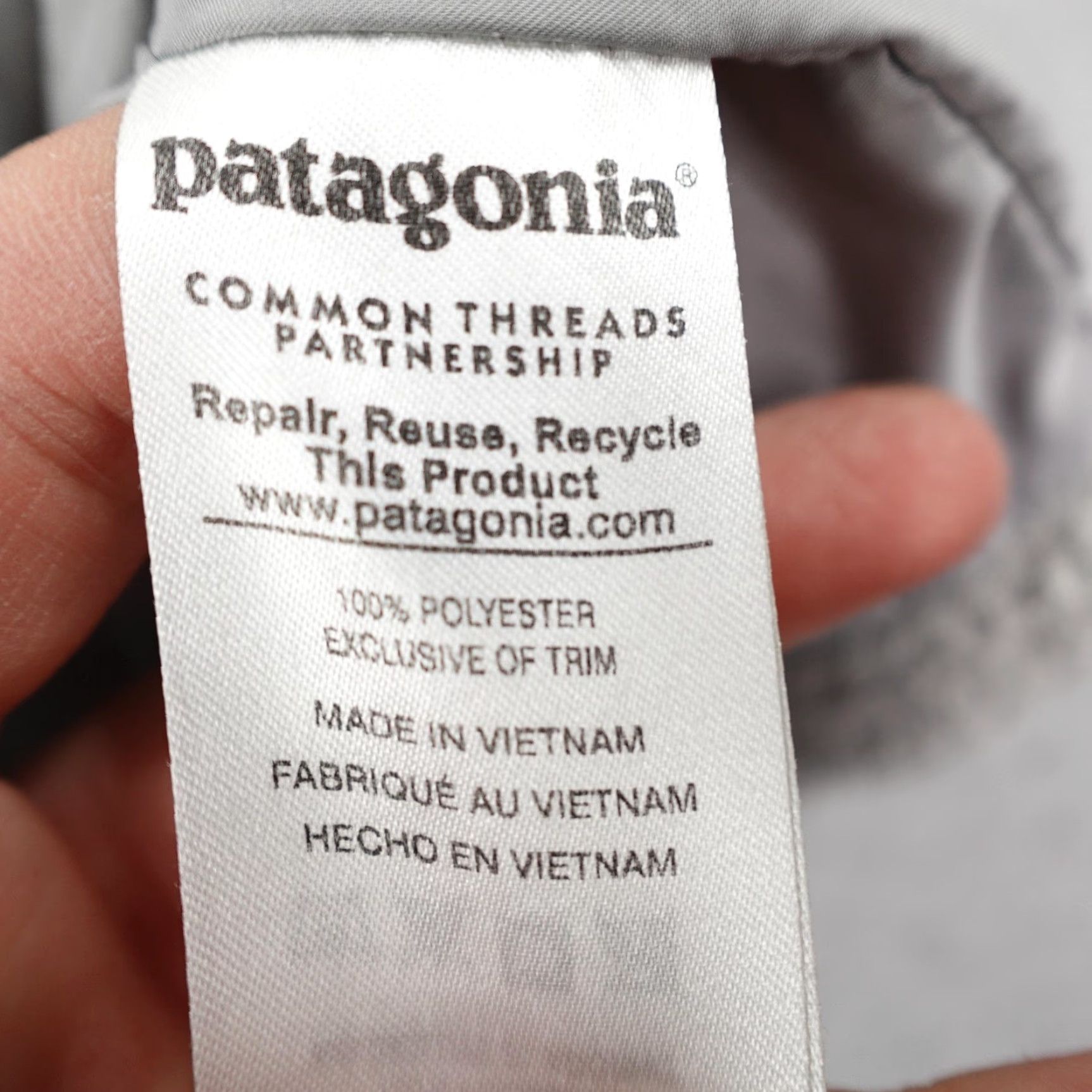 Patagonia Patagonia Vest Womens XS Gray Los Gatos Fleece Sherpa High Pile Full Zip Gilet Size XS / US 0-2 / IT 36-38 - 4 Thumbnail