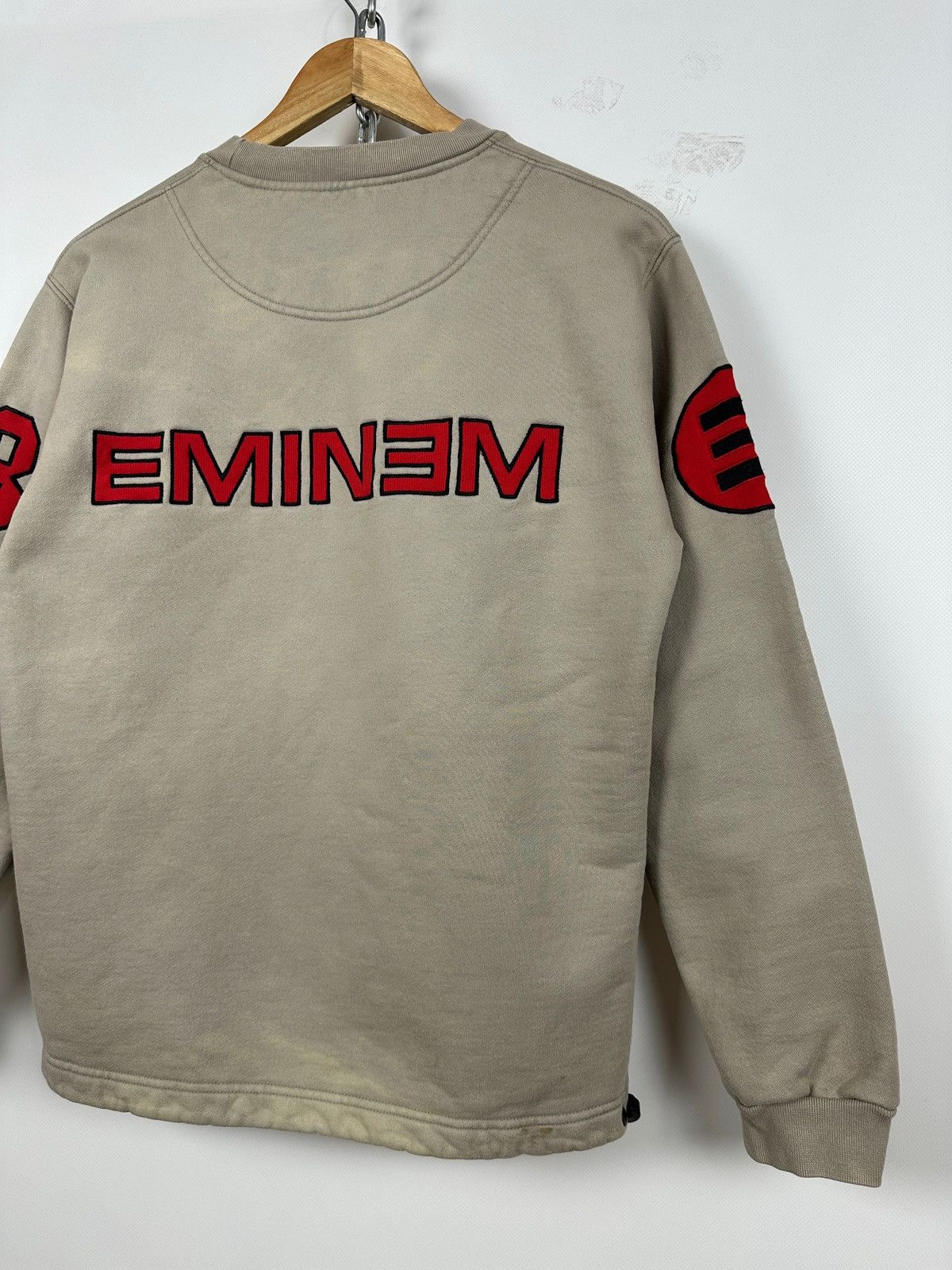 Eminem Vintage Eminem 08 Slim Shady Beige Sweatshirt Size US S / EU 44-46 / 1 - 16 Thumbnail