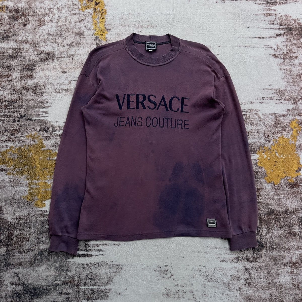 Versace VINTAGE VERSACE EMBROIDERY LOGO ASID WASH RARE Size US M / EU 48-50 / 2 - 2 Thumbnail