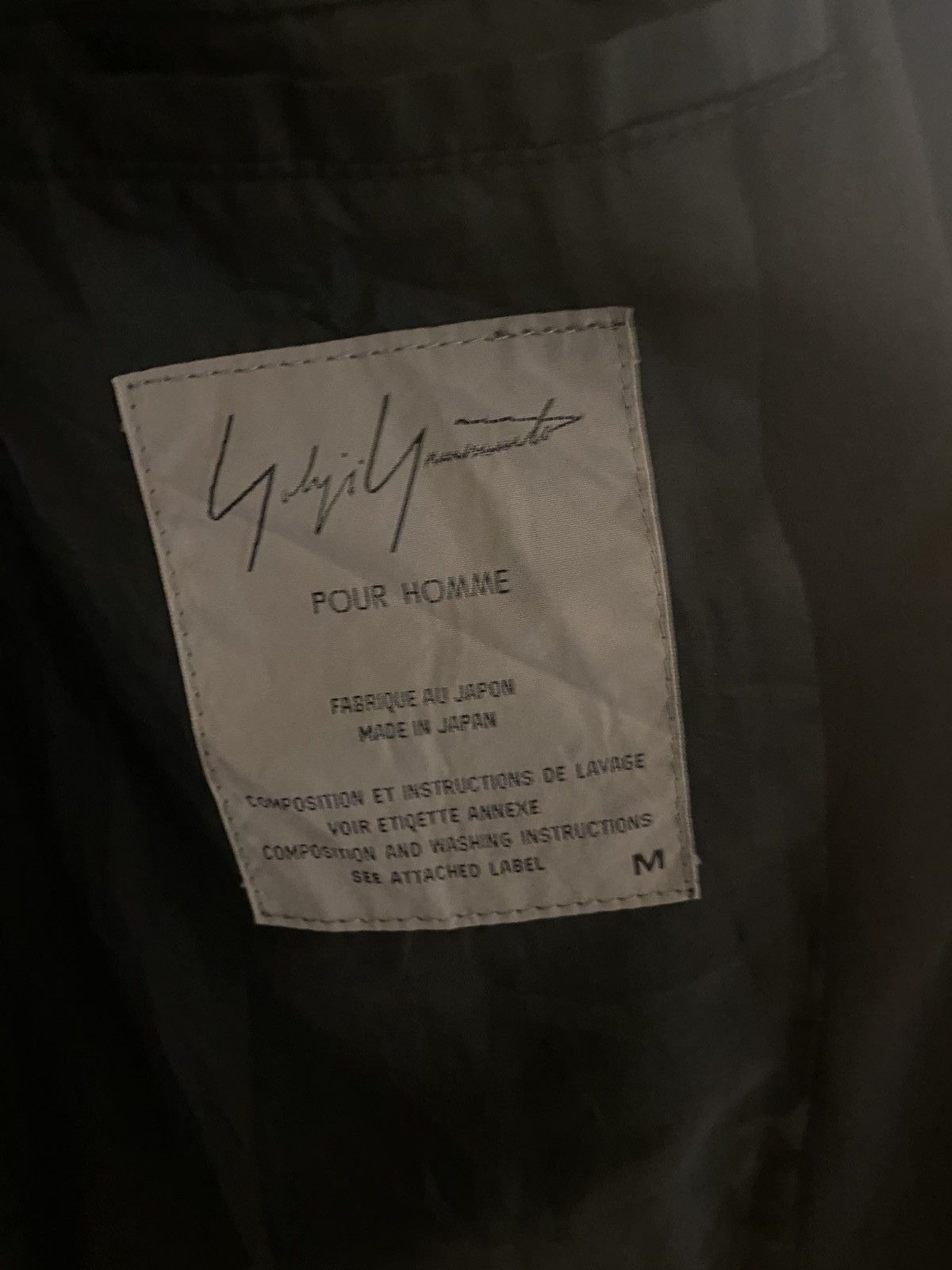Yohji Yamamoto Yohji Yamamoto SS97 Gabardine Blazer Size 38R - 5 Thumbnail