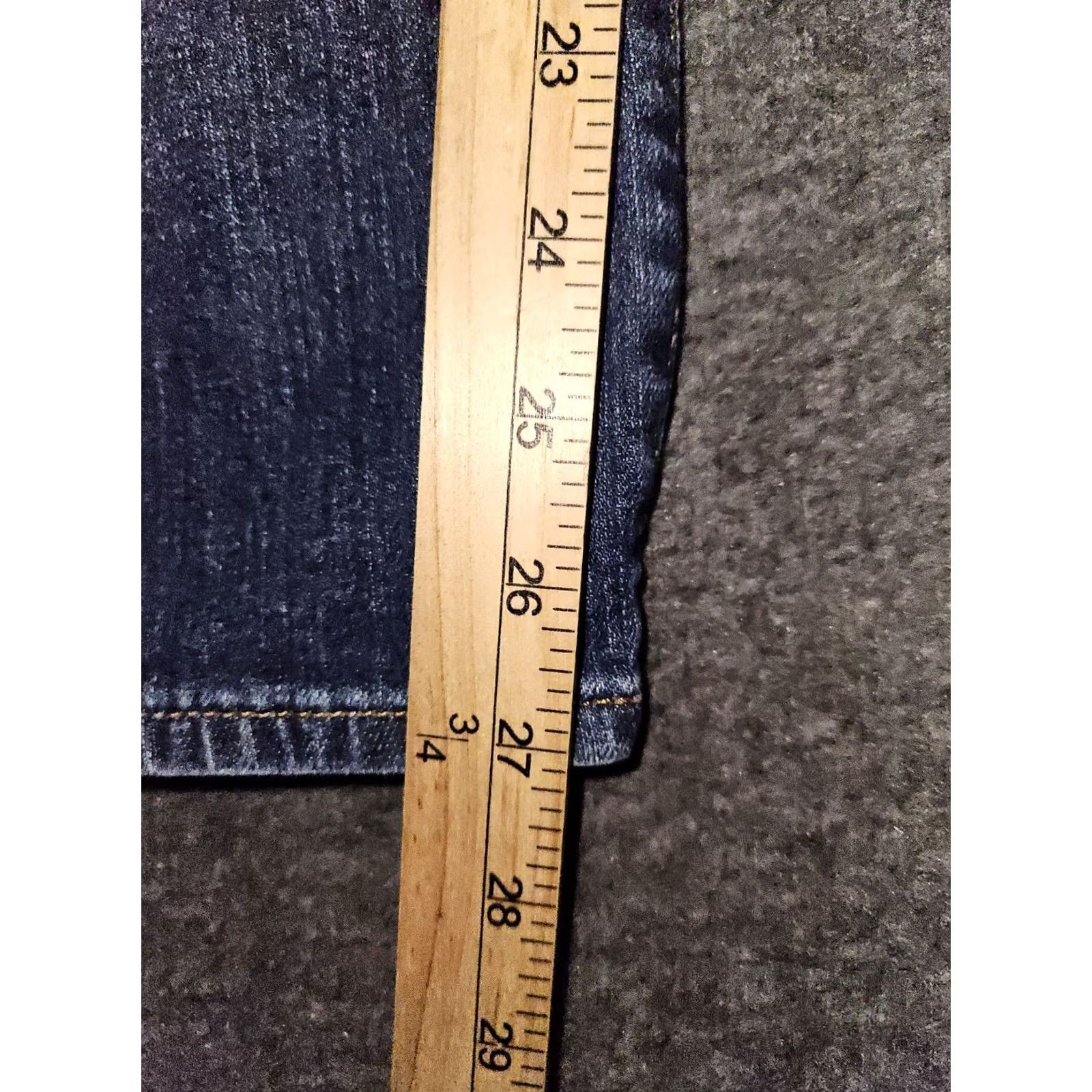 Vintage BIG STAR Jeans Female 31 Mid Blue Stretch Inseam 27 Ankle Cigarette Nova 12 Hydra Comfort/Preppy City Size 24" / US 00 / IT 34 - 7 Thumbnail