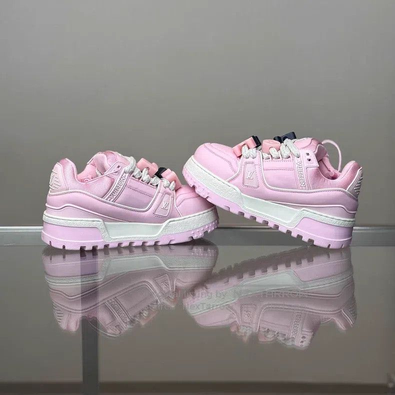 Louis Vuitton Louis Vuitton Trainer Maxi Pink Fat Ding Tanabata Limited Size US 5.5 / IT 35.5 - 6 Thumbnail