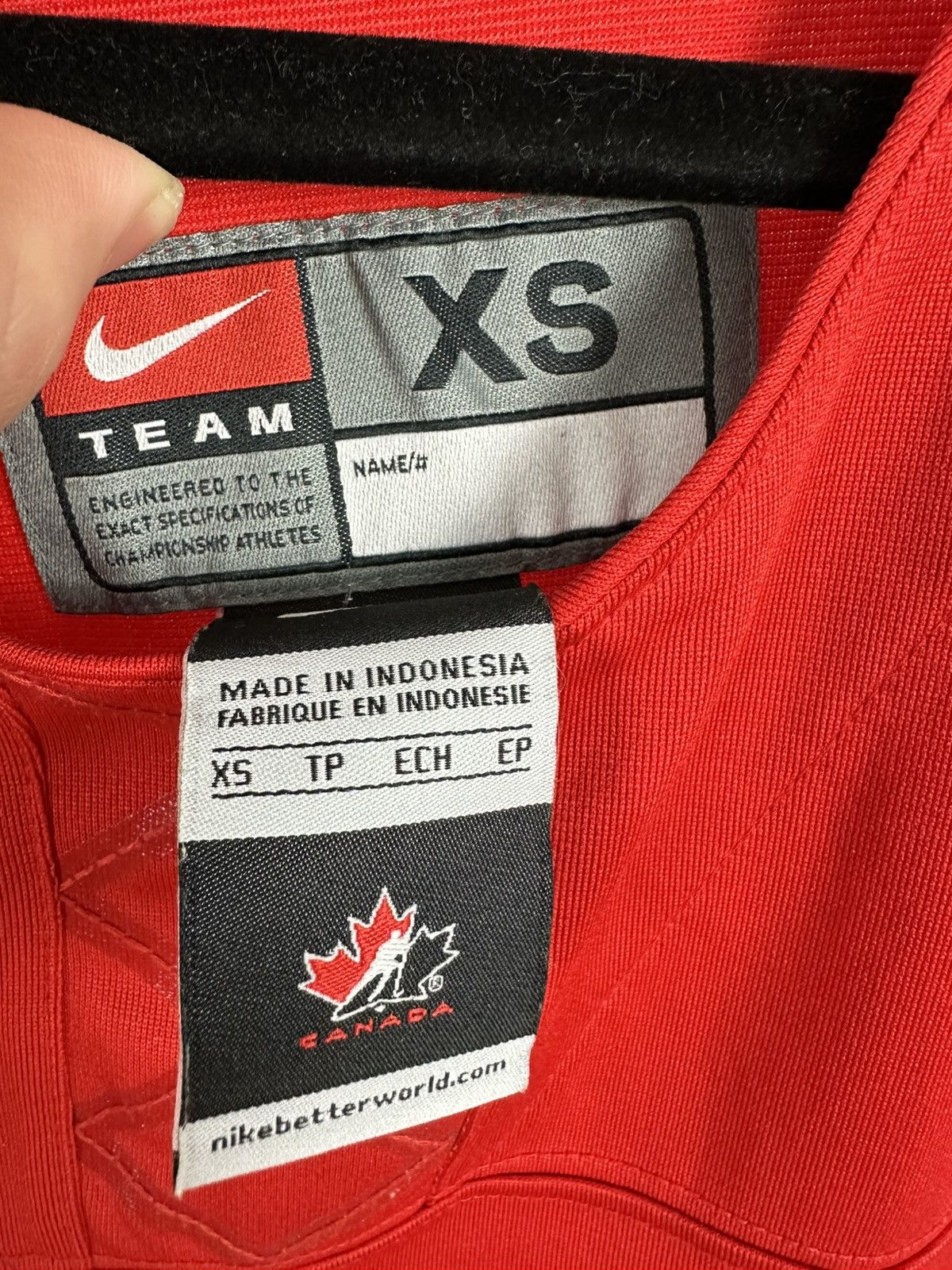 Nike Nike Team Canada 2014 Sochi Olympics Hockey Jersey Red XS Size US XS / EU 42 / 0 - 9 Thumbnail