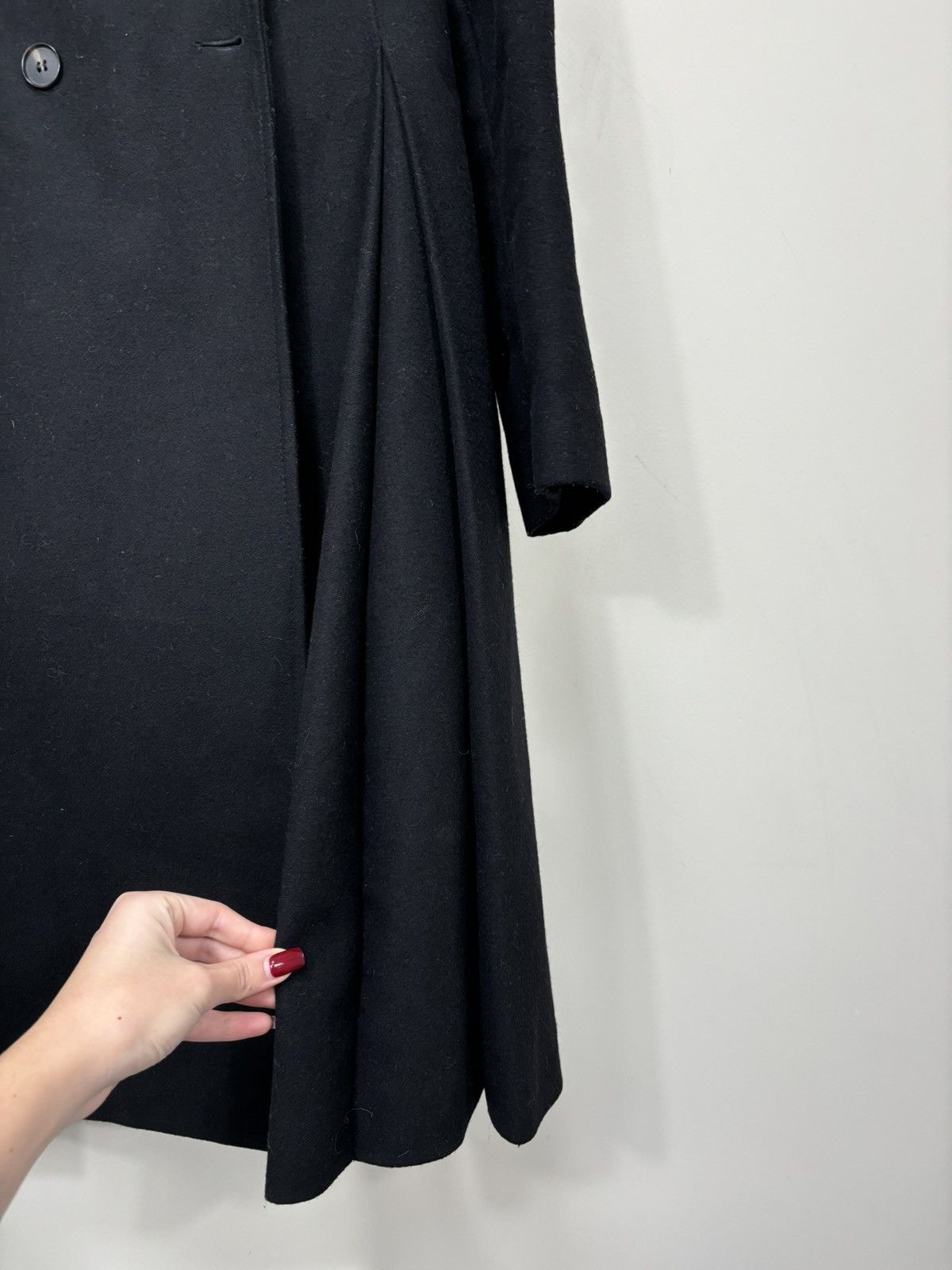 MAX&Co. Max & Co Max Mara Double Breasted Women’s Long Wool Coat Size M / US 6-8 / IT 42-44 - 9 Thumbnail