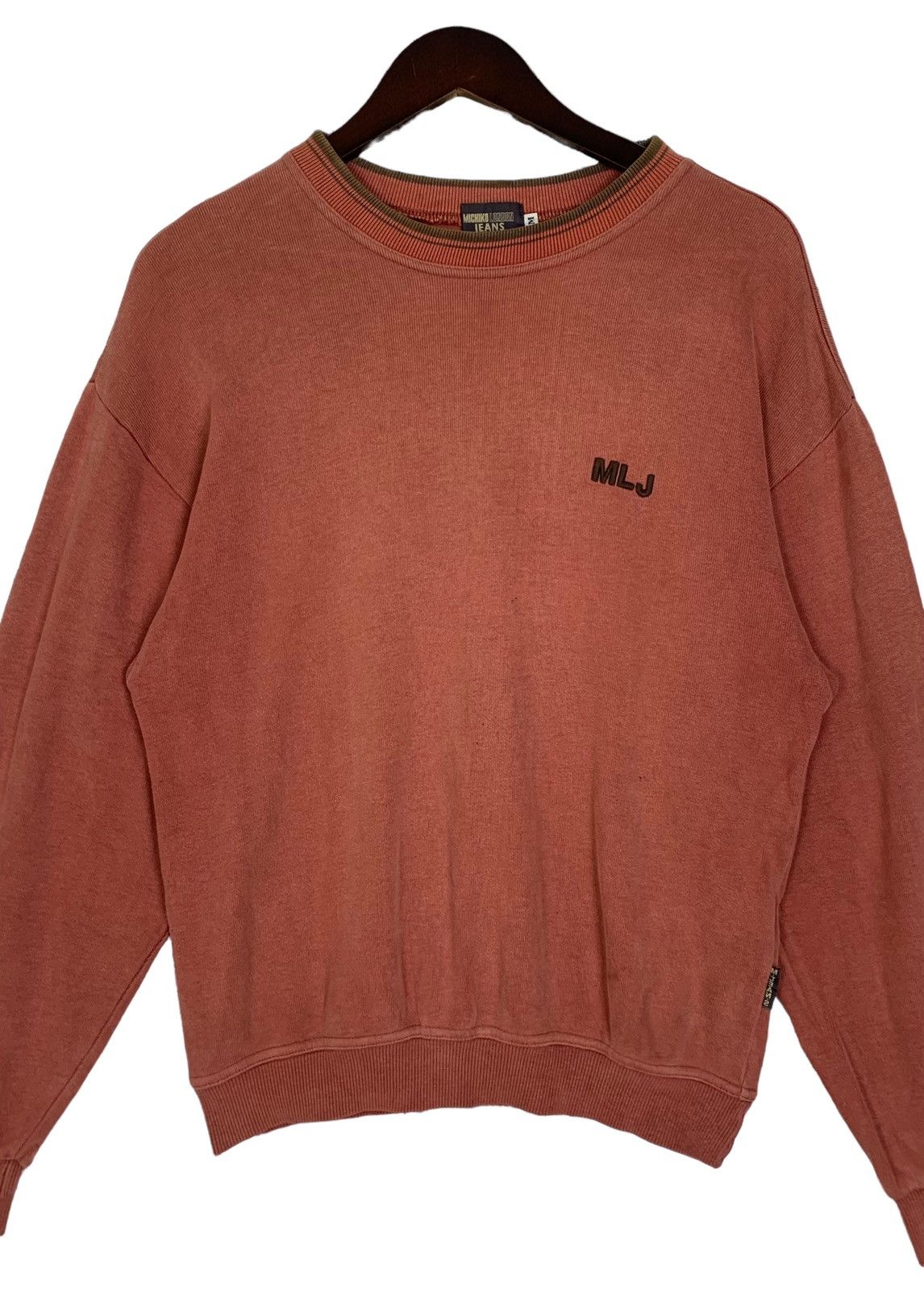Japanese Brand Vintage Michiko London Jean Crewneck Sweatshirt 90s Designer Size US M / EU 48-50 / 2 - 2 Thumbnail