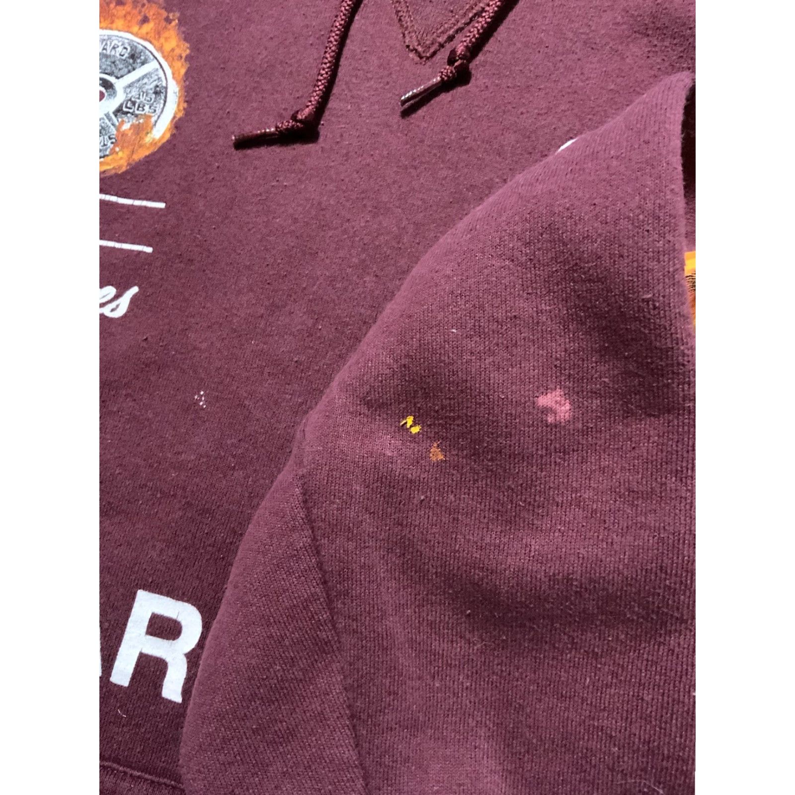Russell Athletic Darc Sport Russell Athletic SSDD Flames Wolves Maroon Graphic Pullover Hoodie MD Mens Regular Pullover Sports Graphic Hoodie Maroon Medium Size US M / EU 48-50 / 2 - 7 Thumbnail