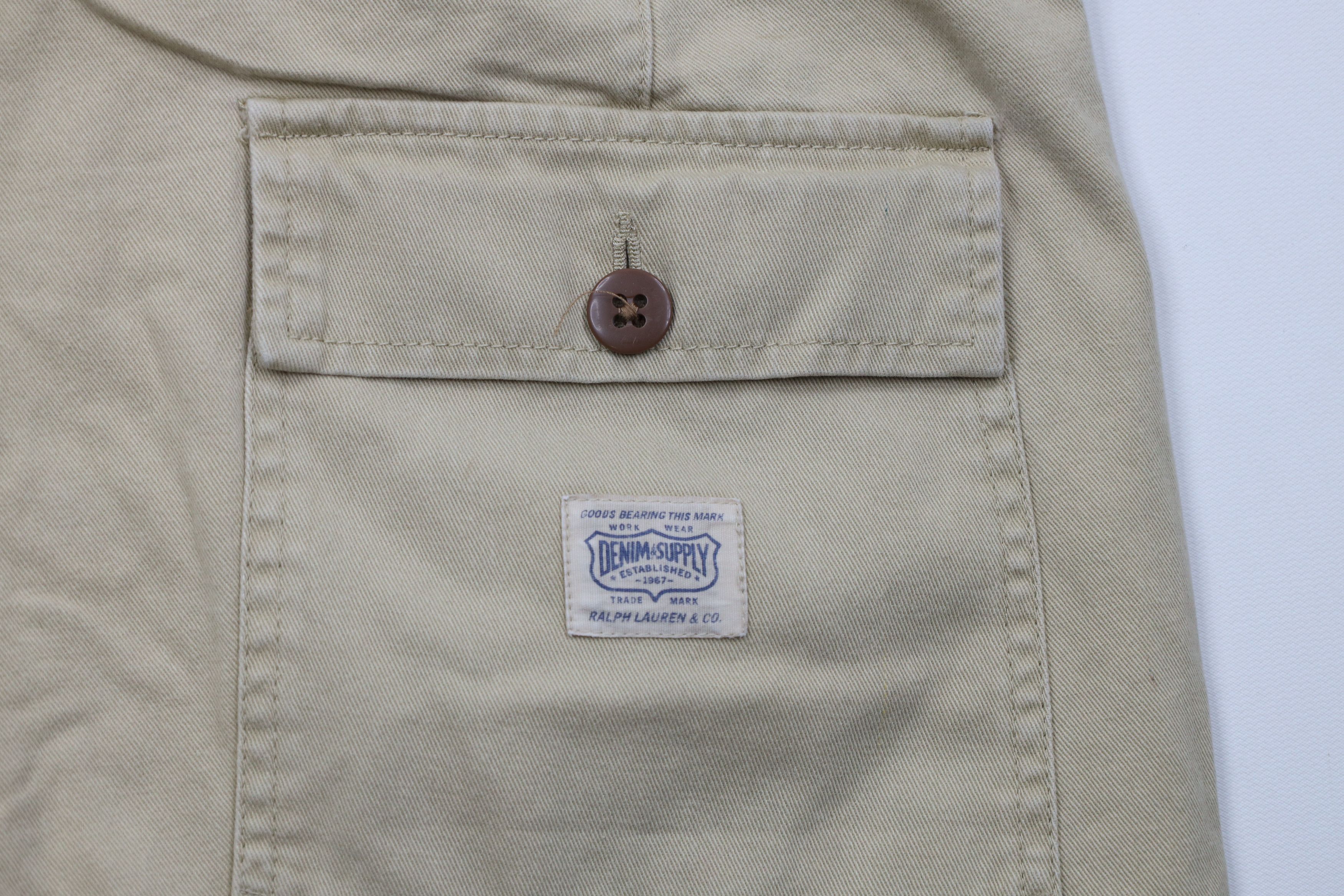Ralph Lauren Vintage Ralph Lauren Denim Supply Above Knee Surplus Shorts Size US 33 - 9 Thumbnail