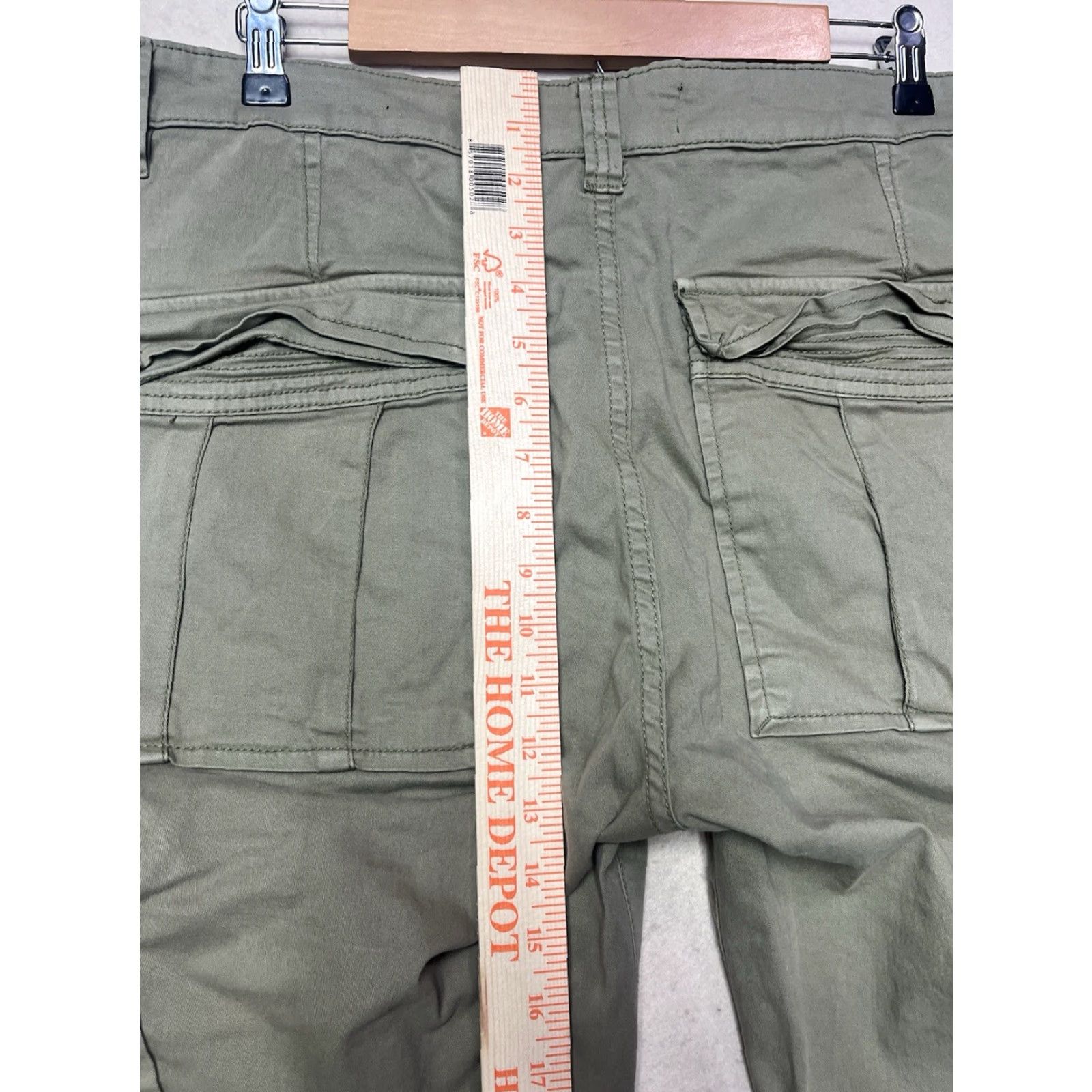 Jordan Craig Jordan Craig Aaron Cargo Stretch Pant Men Size 36 X 34 Green Tan Cargo Pockets Utility Tapered Straight Pants Regular Inseam 34 inches Pants Size US 36 / EU 52 - 4 Thumbnail