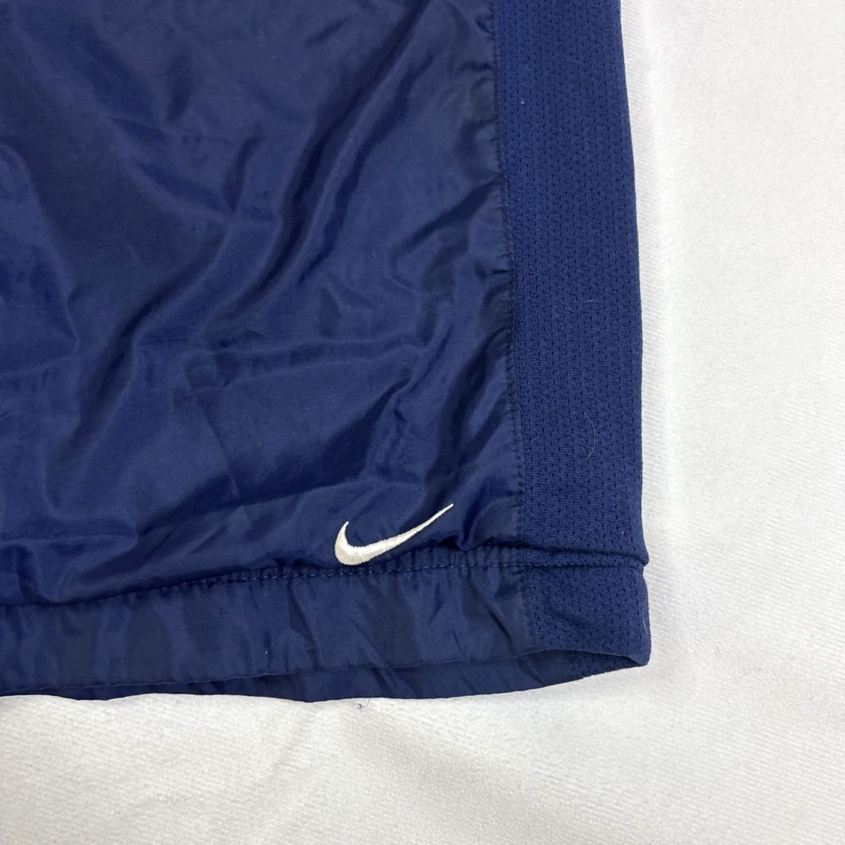 Nike VINTAGE Nike Windbreaker Shorts Men XL Blue Oversized Track Y2K Streetwear Basketball Gym Running Athletic Mens Size US 36 / EU 52 - 2 Thumbnail
