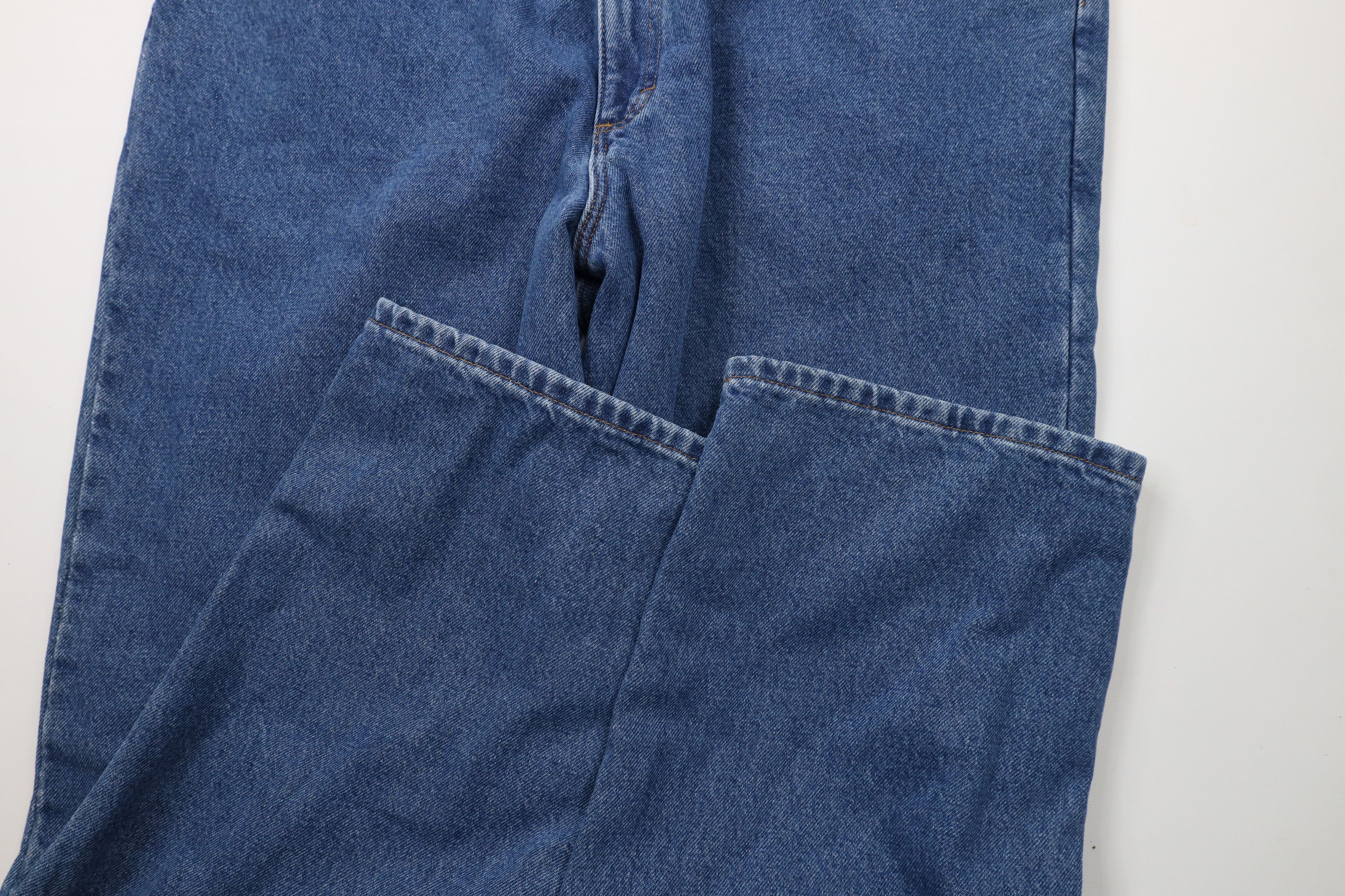 L.L. Bean × Vintage Vintage LL Bean Natural Fit Flannel Lined Denim Jeans Blue Size US 40 / EU 56 - 6 Thumbnail