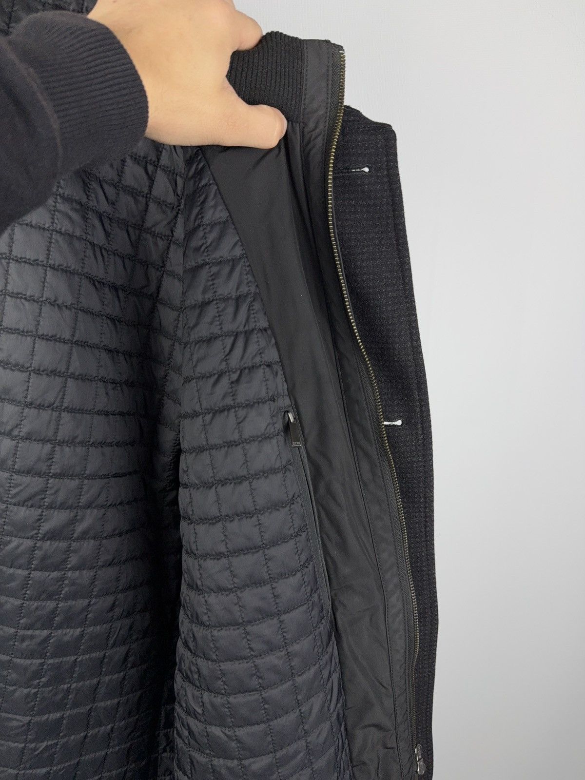 Hugo Boss Designer 00s Hugo Boss Archive Retro Luxury Hevy coat jacket Size US XL / EU 56 / 4 - 14 Thumbnail