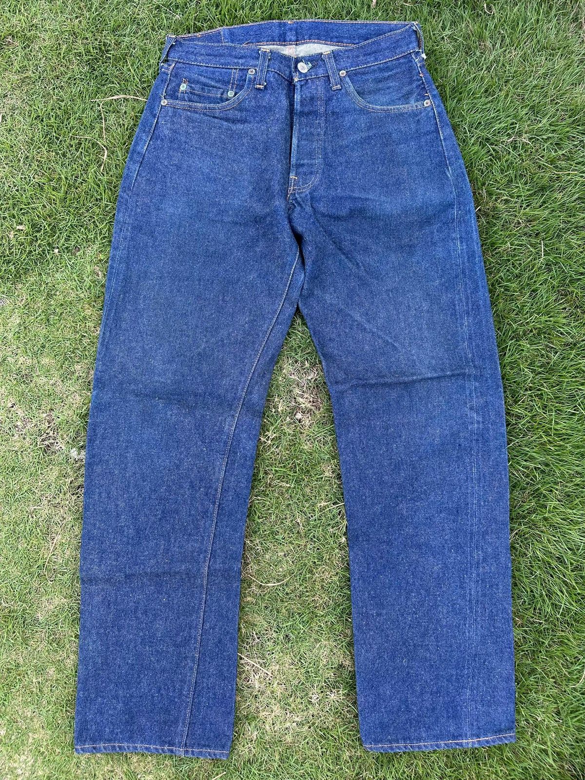 Levi's Vintage 80’s Levi’s 501 Rindem Jeans W30L38 Made in Usa Size US 30 / EU 46 - 1 Thumbnail