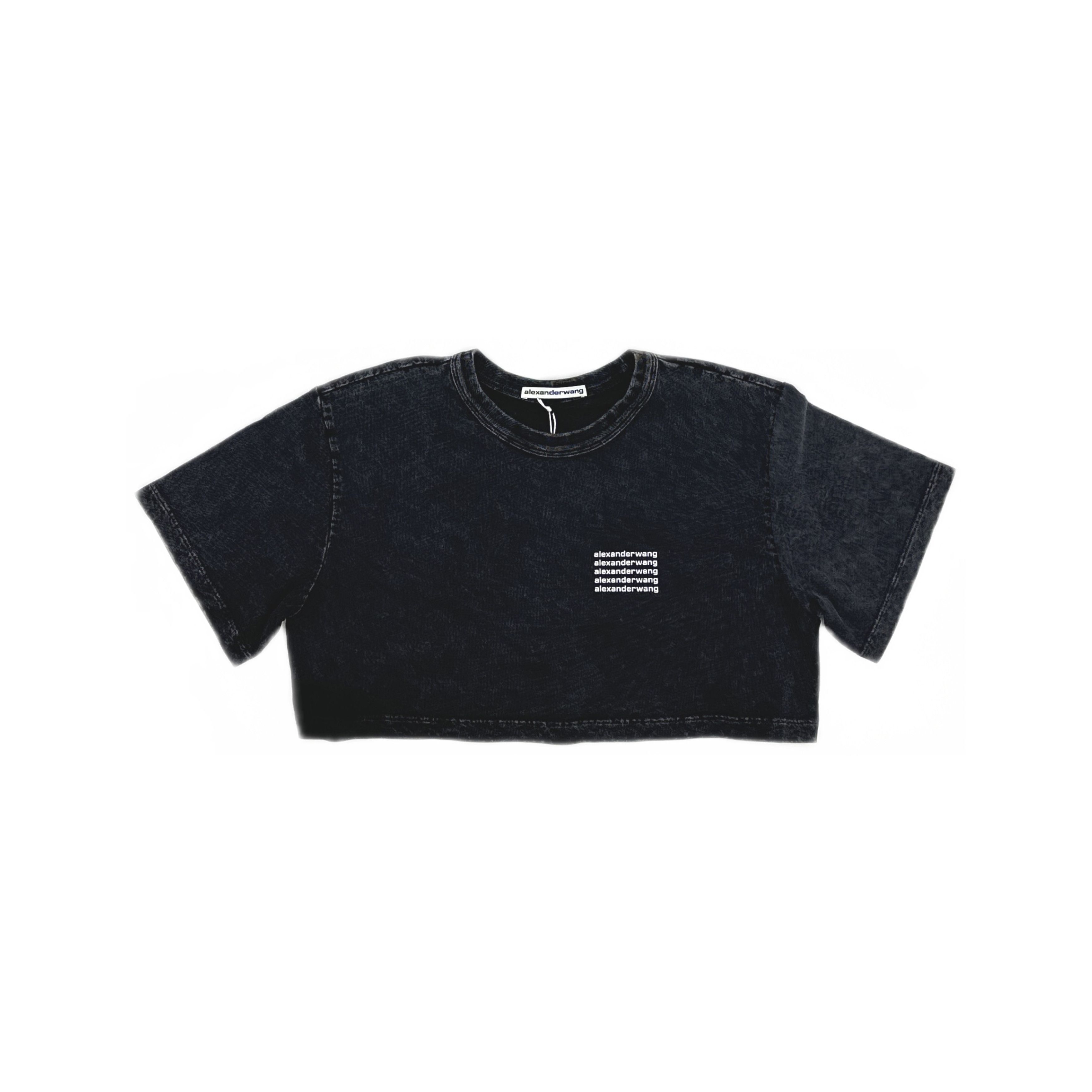 Alexander Wang Alexander Wang Logo Crop Top Size XS Size XS / US 0-2 / IT 36-38 - 1 Thumbnail