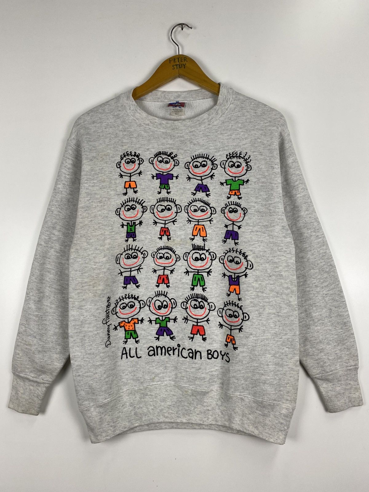 Vintage Vintage 1992 Danny First Sweatshirt Size US S / EU 44-46 / 1 - 3 Thumbnail