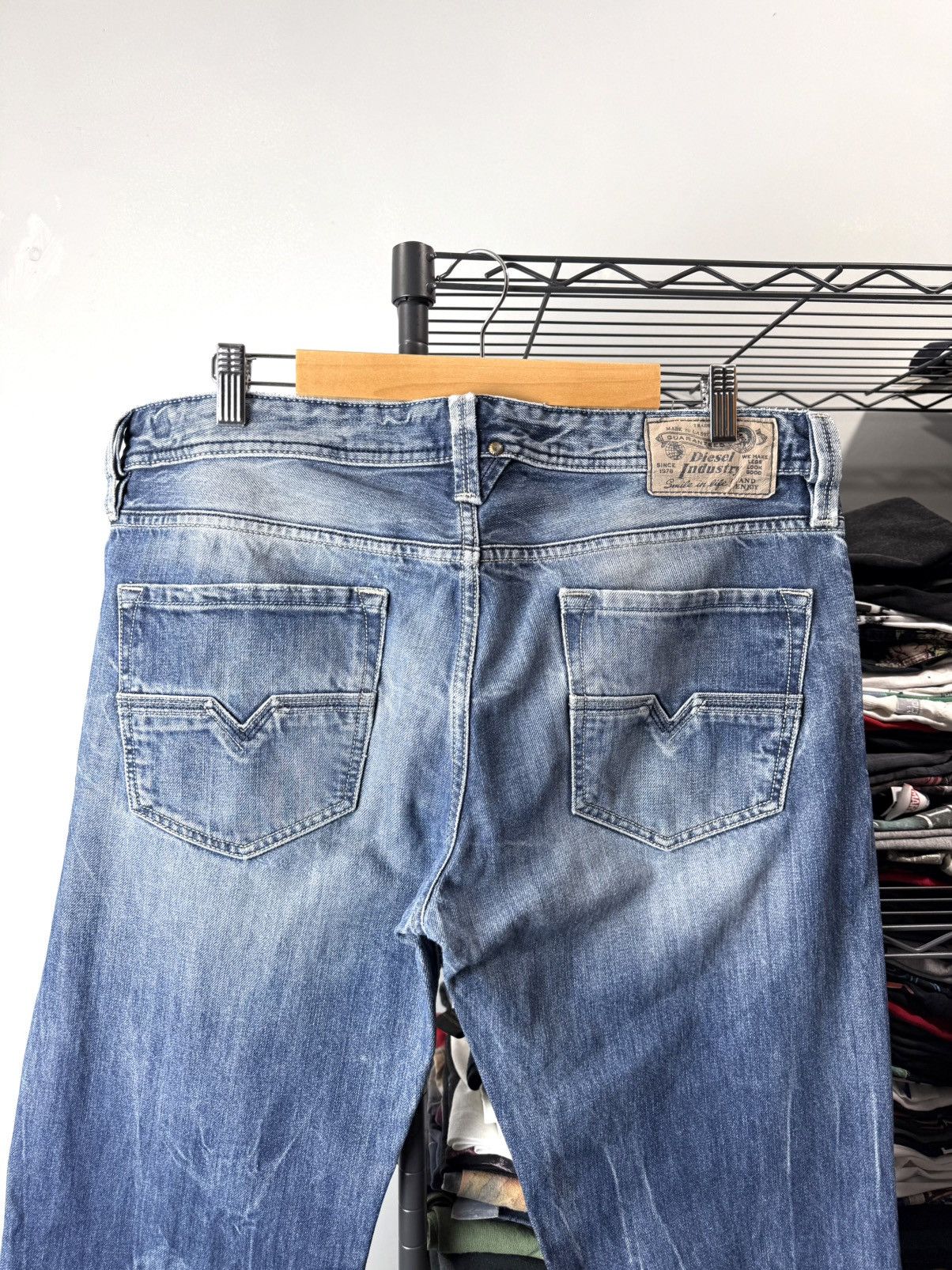 Diesel Vintage Diesel Larkee Gradient Archive Denim Pants Size US 34 / EU 50 - 10 Thumbnail