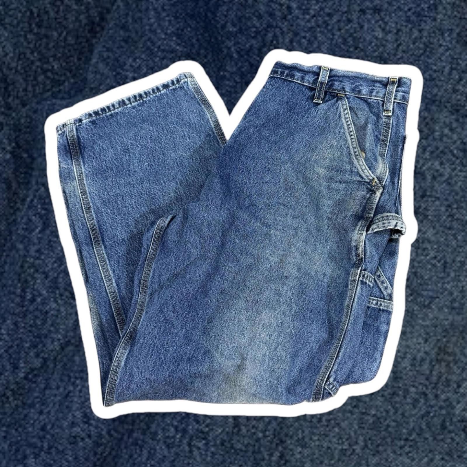 Carhartt Men's Denim Work Pants 38X28
