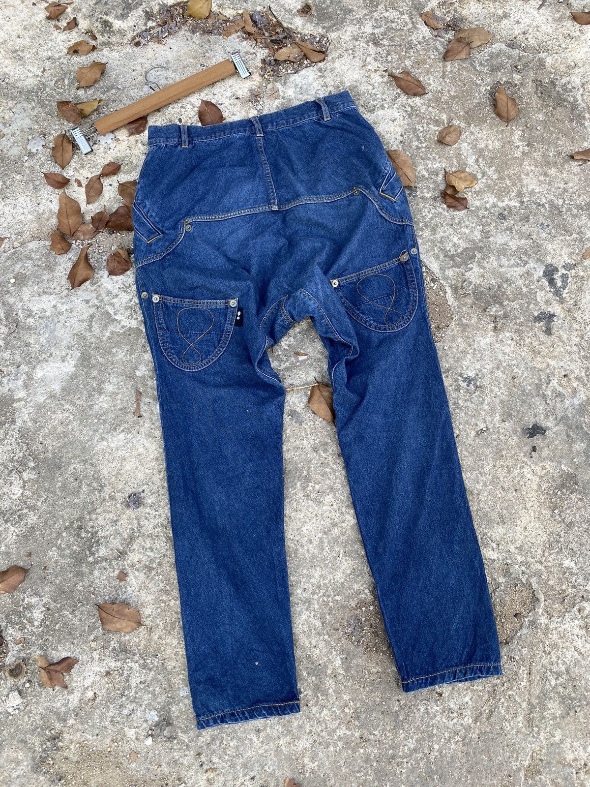 mercibeaucoup 🔥 Very Rare 🔥 Vintage Mercibeaucoup Denim Pant Issey Miyake Size US 31 - 10 Thumbnail
