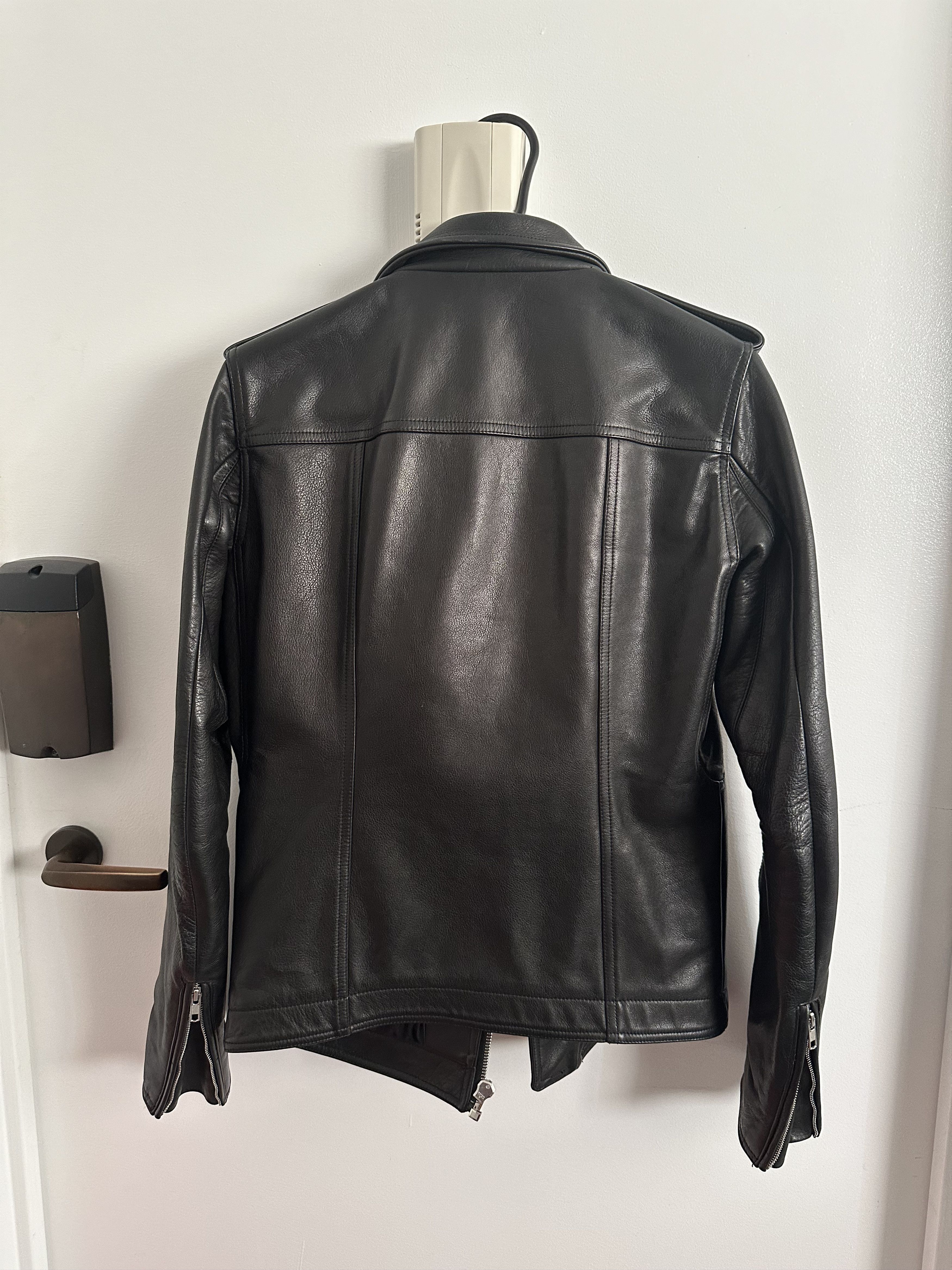 Rick Owens Rick Owens Stooges Biker Heavy Calf Leather Jacket | Grailed