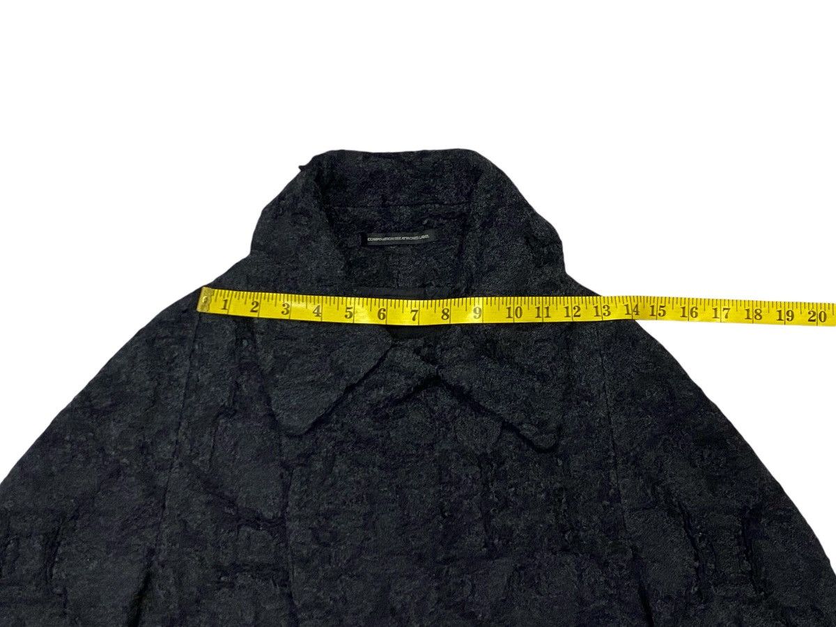 Yohji Yamamoto Yohji Yamamoto Y,s Embossed Pattern Wool Jacket Size M / US 6-8 / IT 42-44 - 22 Thumbnail