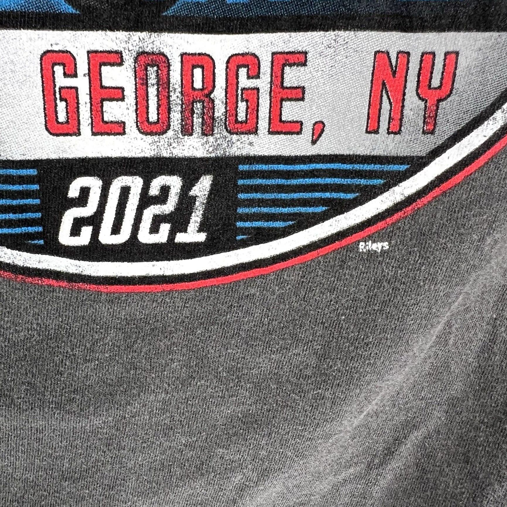 Comfort Colors Americade 38th Motorcycle Rally T-Shirt XL Gray Graphic Print Comfort Colors Mens Size US XL / EU 56 / 4 - 4 Thumbnail