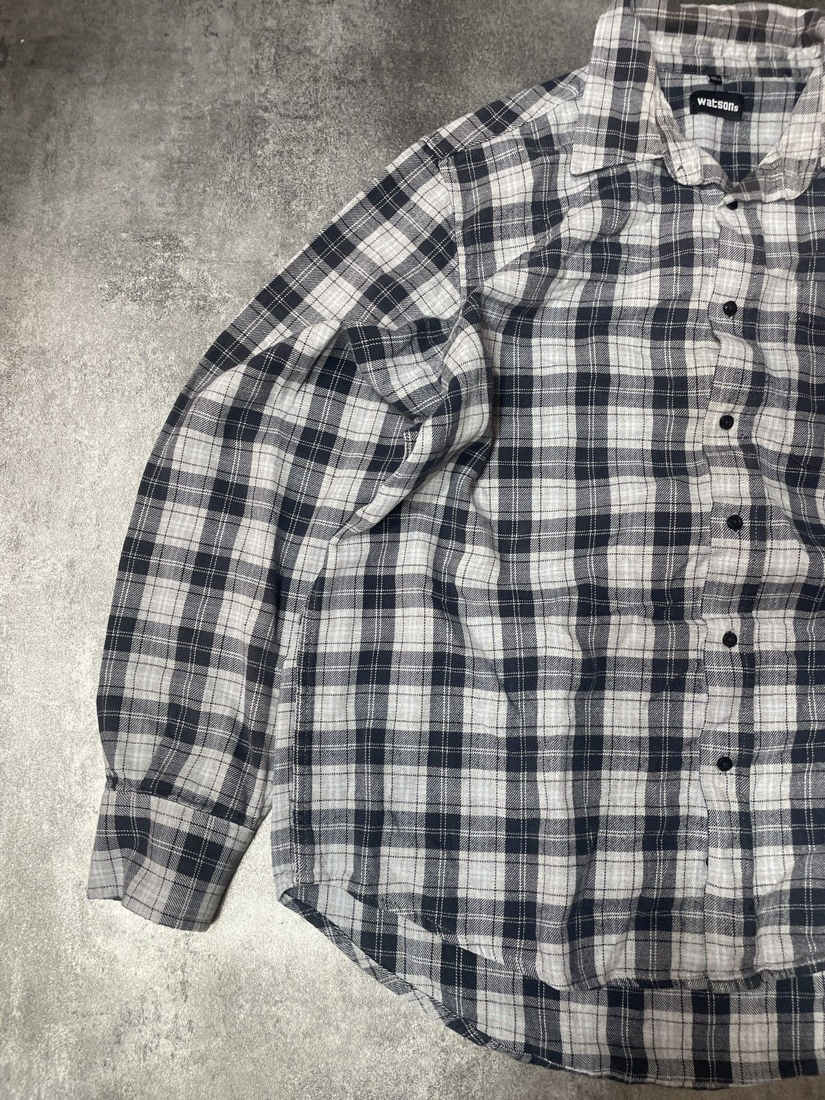 Flannel Vintage Y2K Flannel Shirt Boxy Fit Thick Rare Size US XL / EU 56 / 4 - 4 Thumbnail