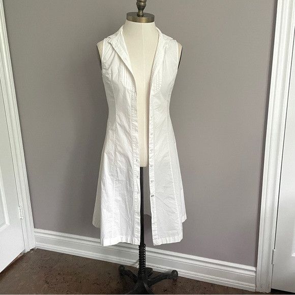 Allsaints All Saints Cotton Sleeveless Shirt A-line Dress - XXS/XS Size XS / US 0-2 / IT 36-38 - 10 Thumbnail