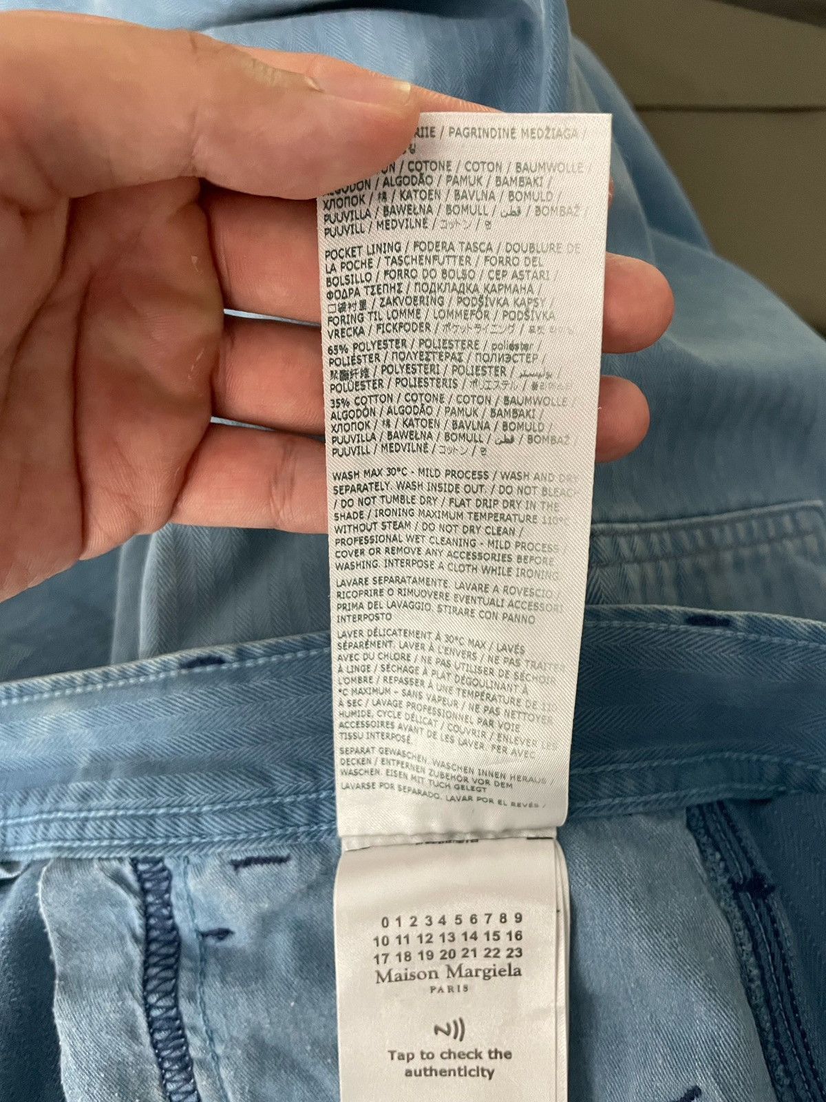 Maison Margiela Maison Margiela Washed Distressed Pants Size US 30 / EU 46 - 15 Thumbnail