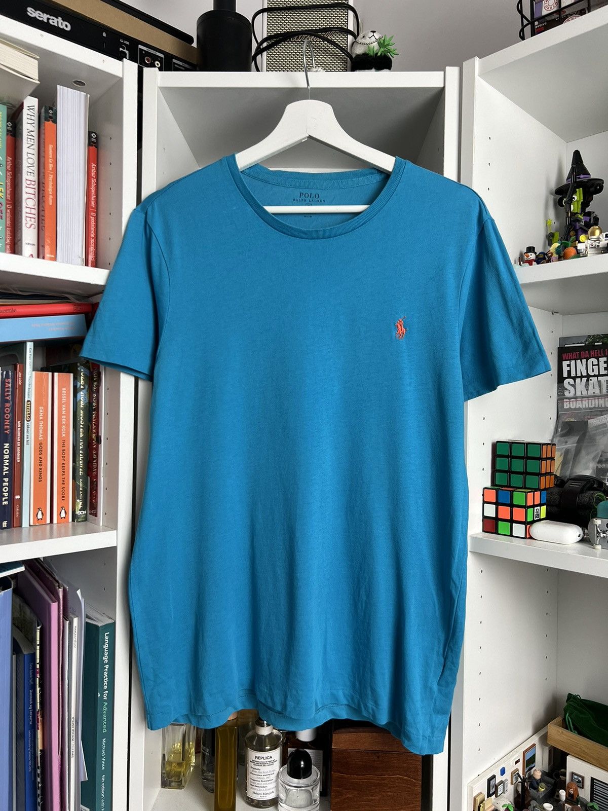 Designer × Polo Ralph Lauren × Ralph Lauren Polo Ralph Lauren blue basic t-shirt tee S designer old money Size US S / EU 44-46 / 1 - 1 Thumbnail