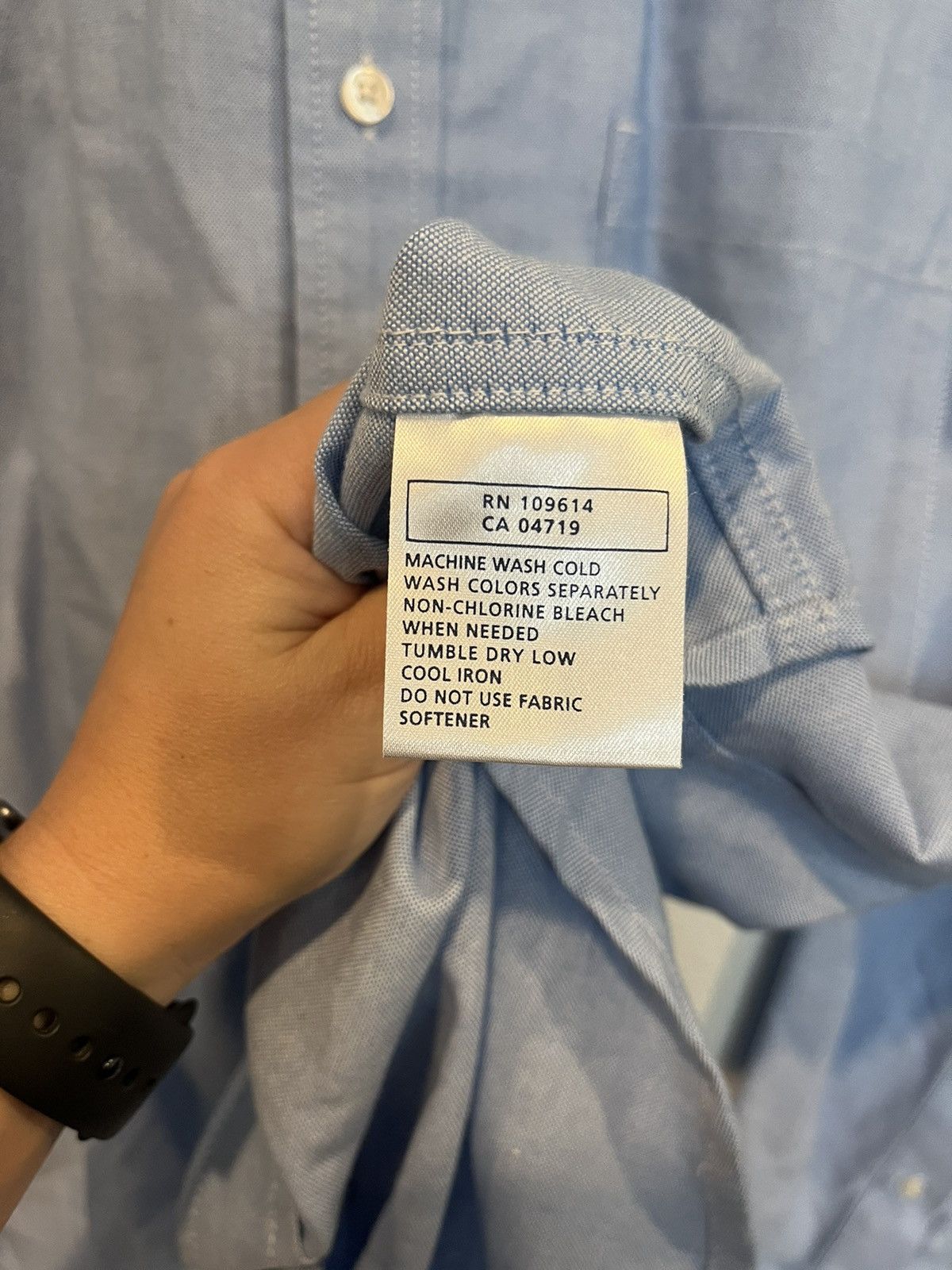 5.11 5.11 Tactical Series Long Sleeve Blue Button Down Shir Size US M / EU 48-50 / 2 - 4 Thumbnail