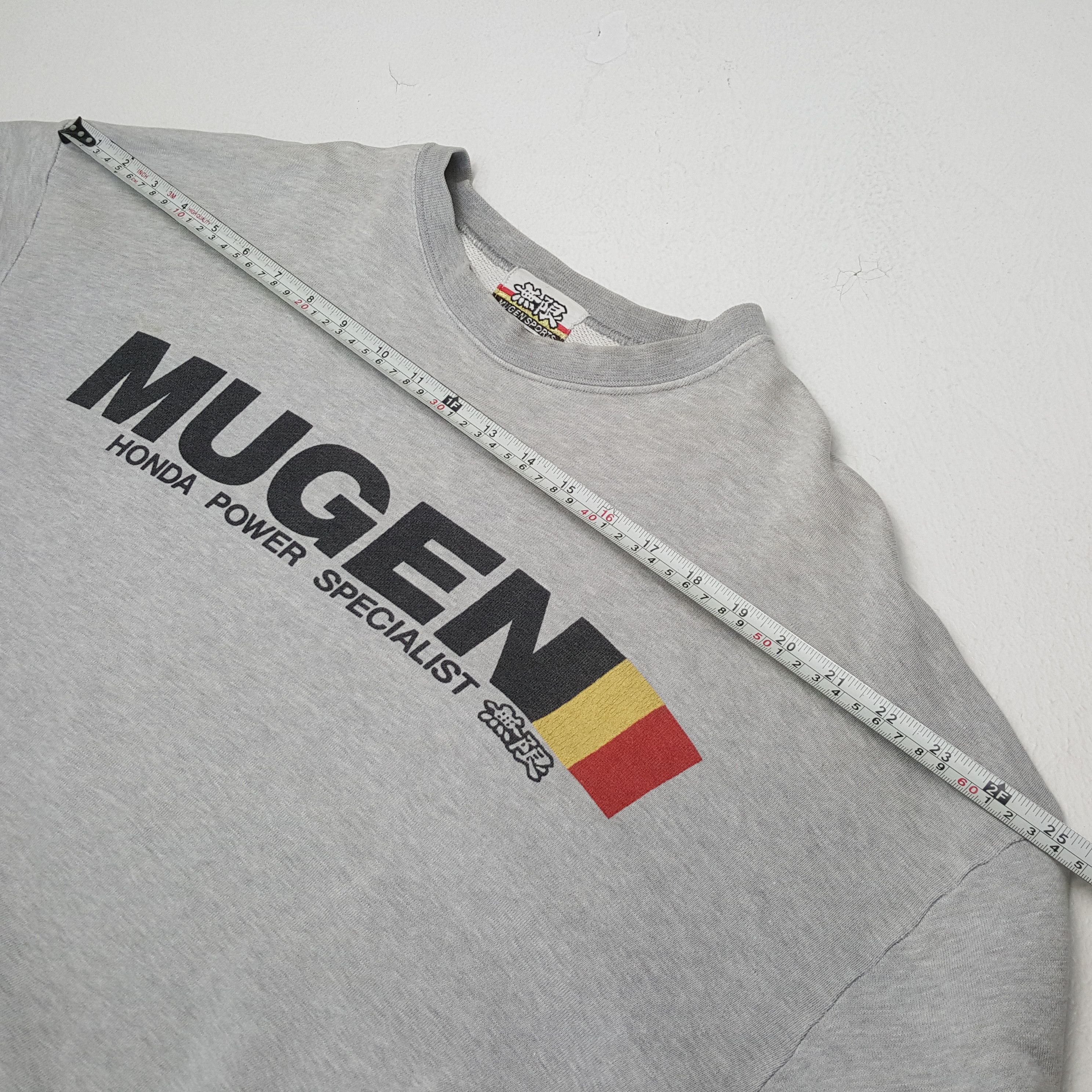Honda × Vintage MUGEN HONDA Power Specialist Sweatshirt Size US L / EU 52-54 / 3 - 4 Thumbnail