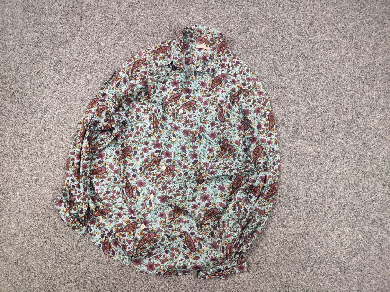 Japanese Brand Vintage Japan Peyton Place For Men Archive Punk Floral Shirt Size US M / EU 48-50 / 2 - 4 Thumbnail