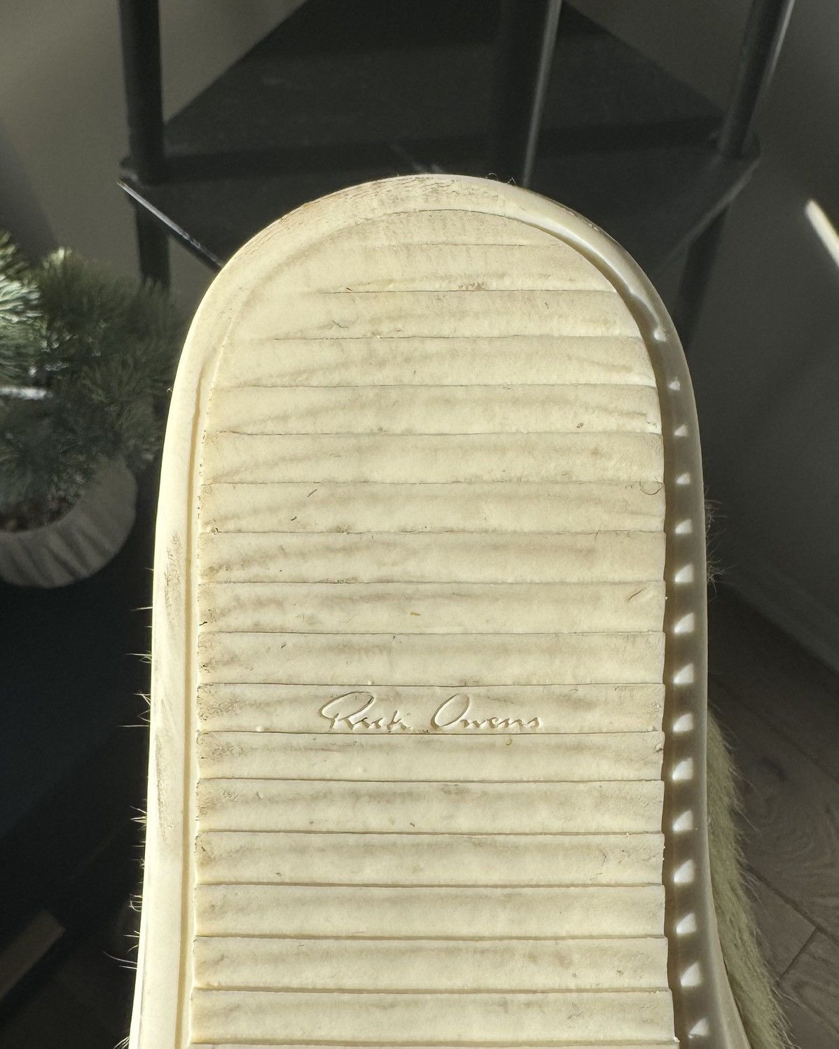 Rick Owens [Make Offer] Rick Owens Long hair Ramones Dirty in Acid/Milk Size US 9 / EU 42 - 7 Thumbnail