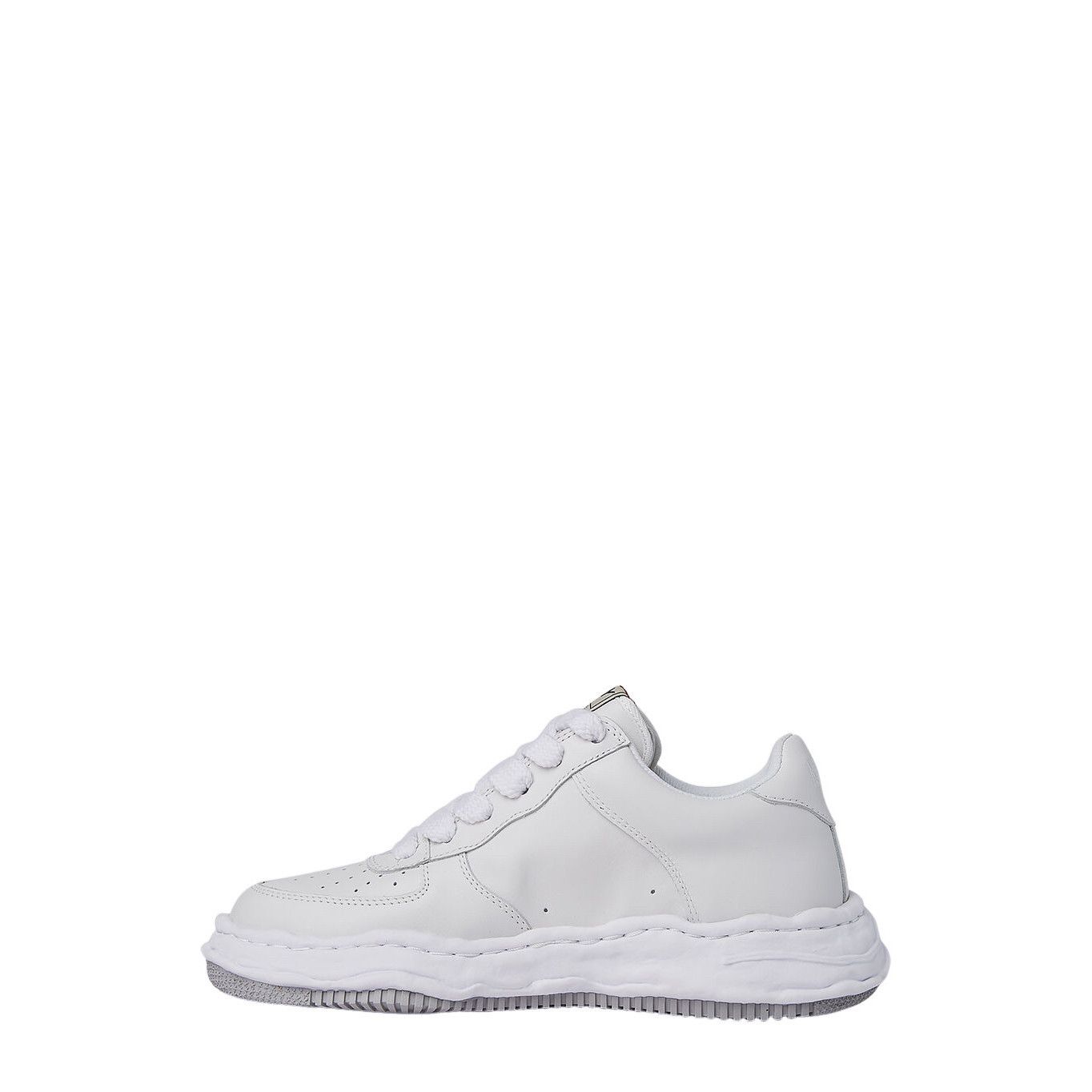 Other MIHARAYASUHIRO Wayne Men's White Leather Sneakers New & Auth Size US 10 / EU 43 - 3 Thumbnail