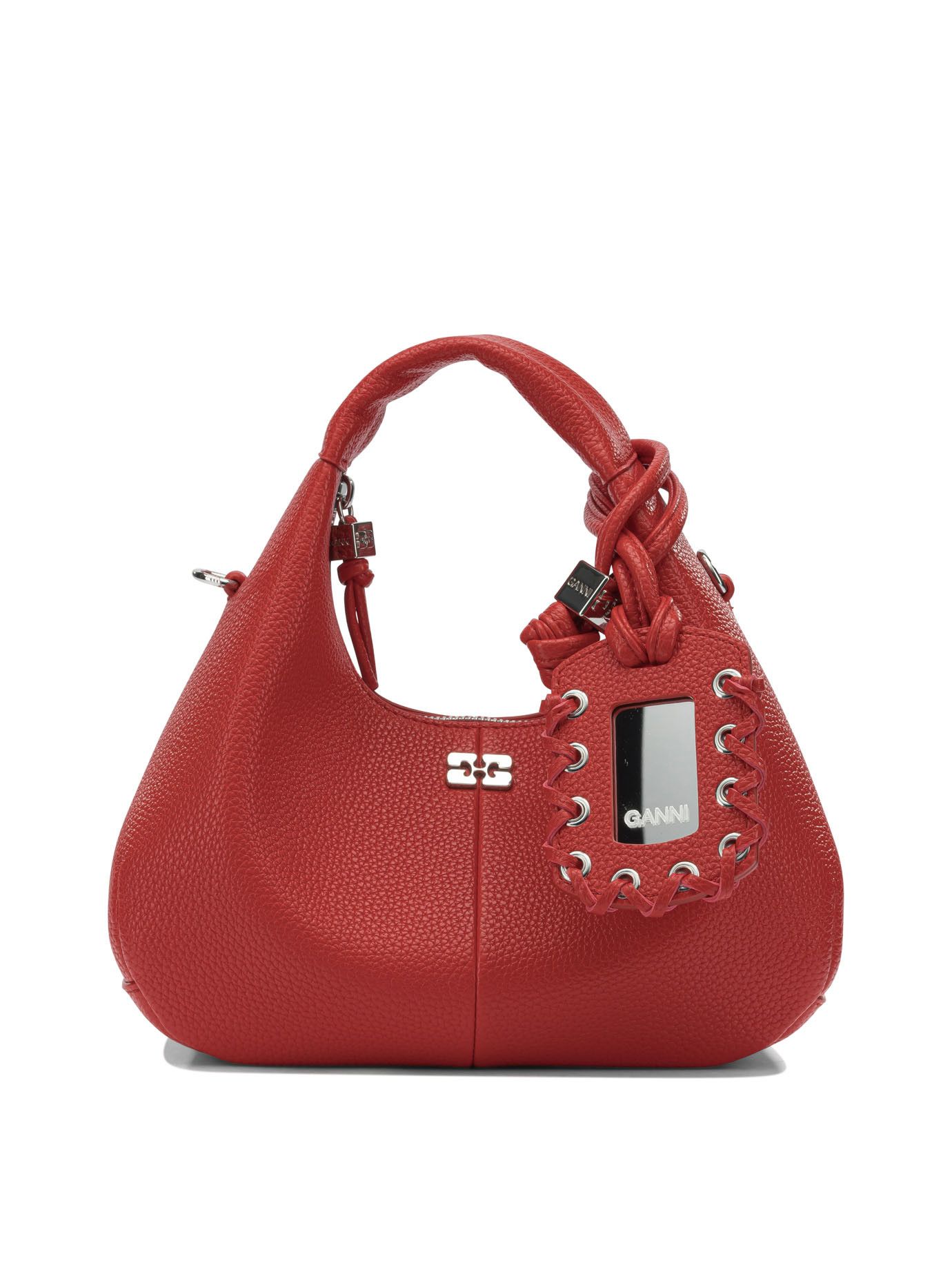 Ganni Hobo Small Handbag Size ONE SIZE - 1 Thumbnail