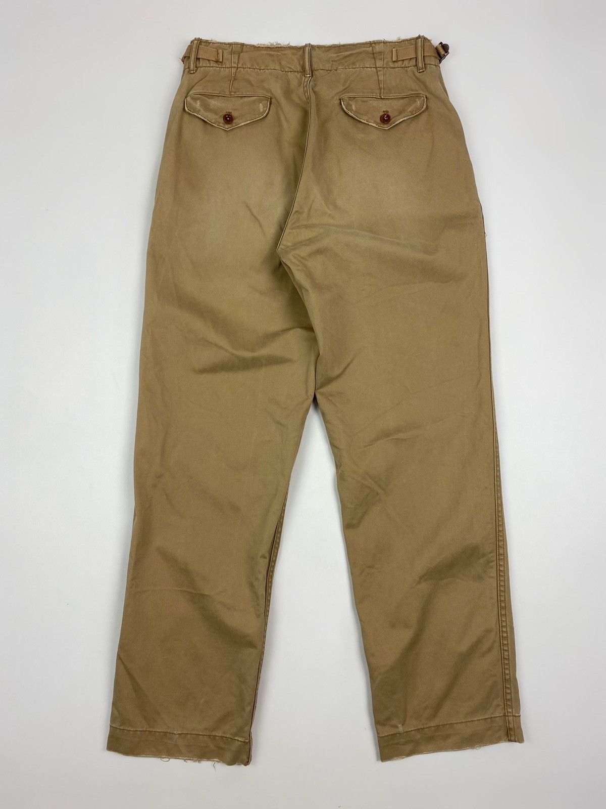 Polo Ralph Lauren 2000’s Vintage Distressed Polo Ralph Lauren Officer Chino Size US 32 / EU 48 - 9 Thumbnail