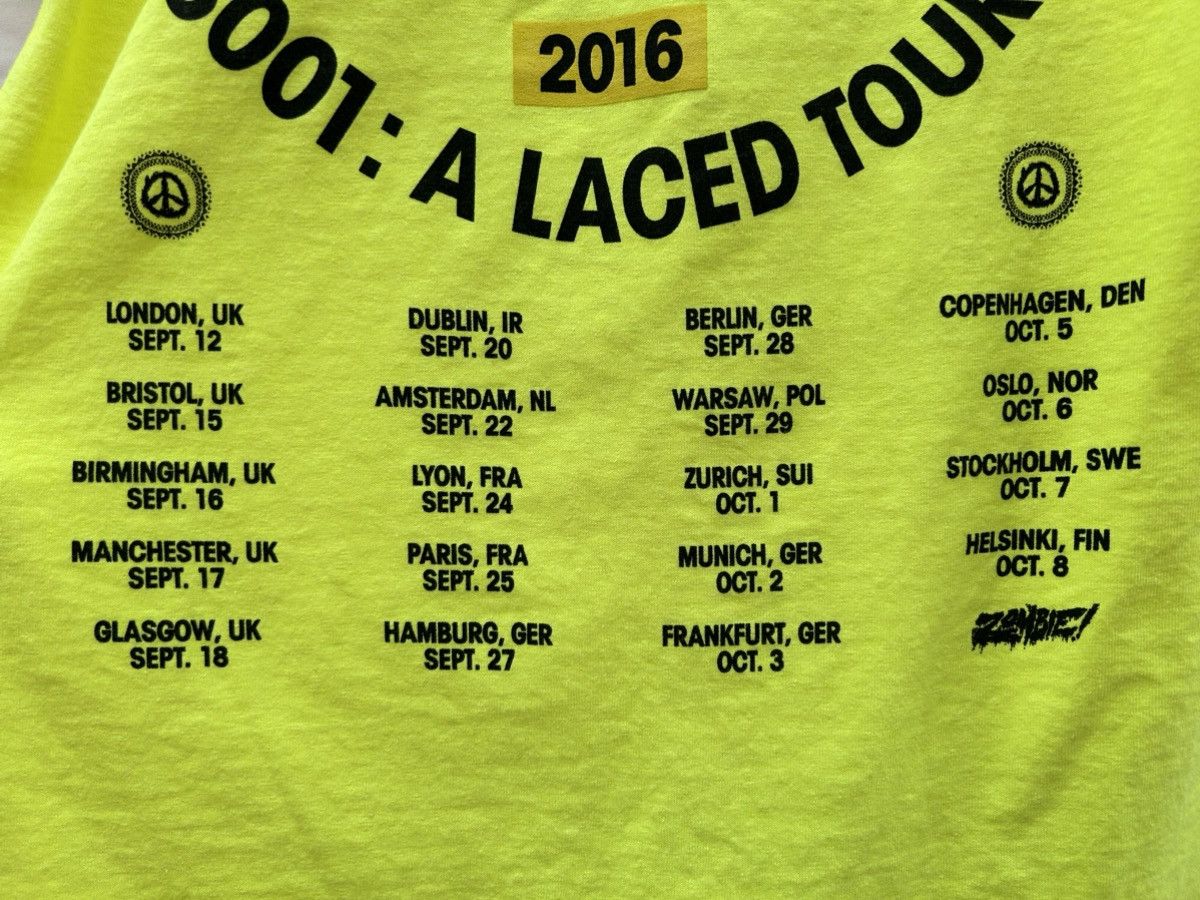 Flatbush Zombies Flatbush Zombies 2016 Eurotrip Tour Tee Neon Yellow M Size US M / EU 48-50 / 2 - 13 Thumbnail