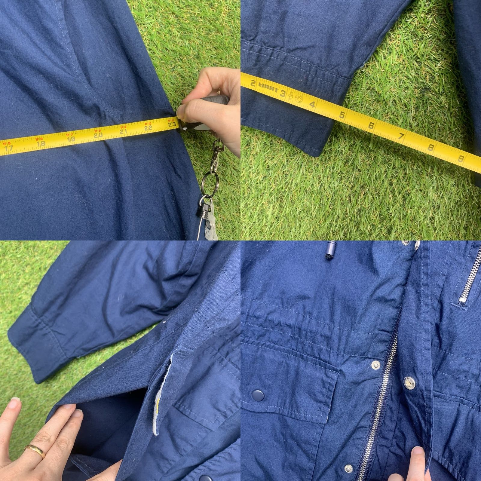 Mark McNairy Five Four Mark McNairy Jacket Mens Medium Lightweight Rain Golfing Hiking Zip Up Size US M / EU 48-50 / 2 - 8 Thumbnail