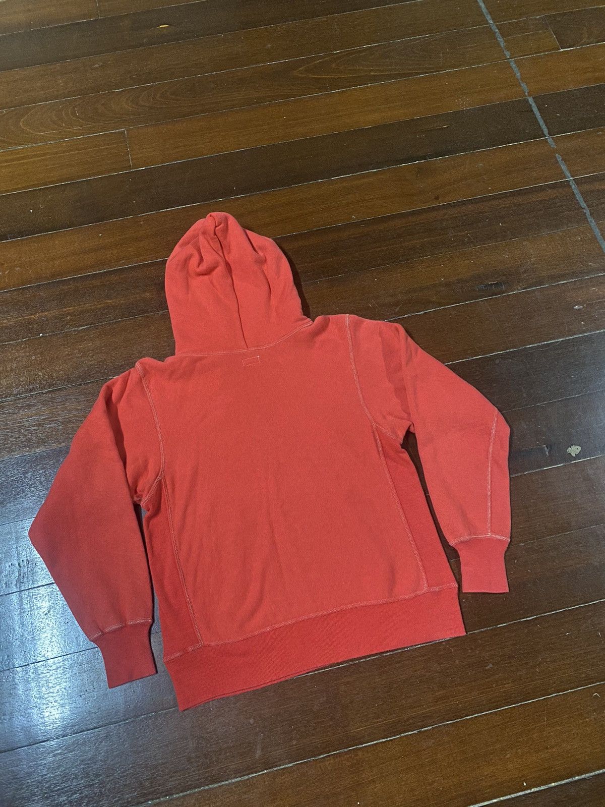 Warehouse Rare Warehouse & Co USMC QUANTICO Loopwheel Hoodie in red Size US M / EU 48-50 / 2 - 10 Thumbnail
