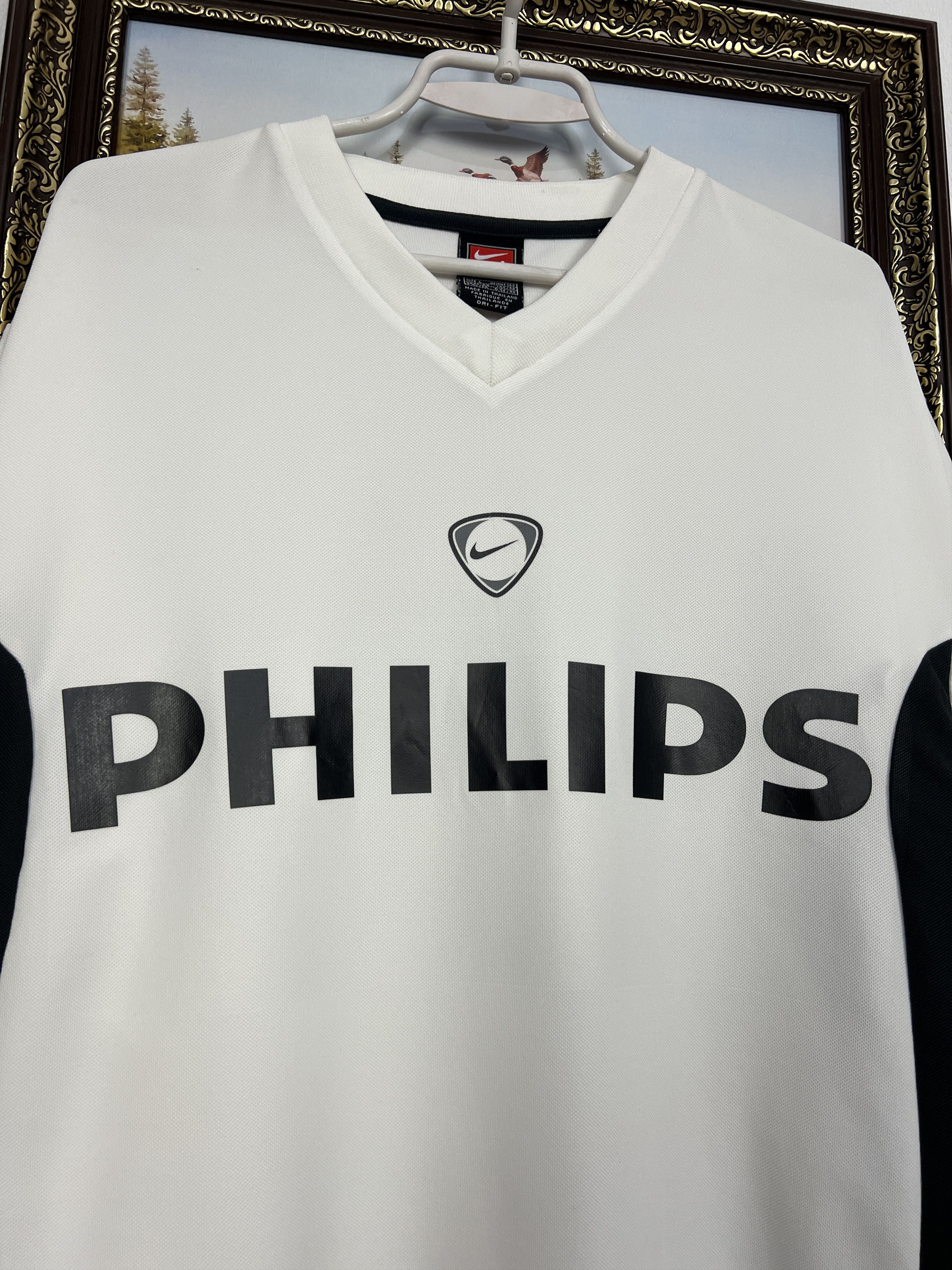 Nike Vintage PSV Eindhoven Football Train Shirt Soccer Jersey Size US L / EU 52-54 / 3 - 3 Thumbnail