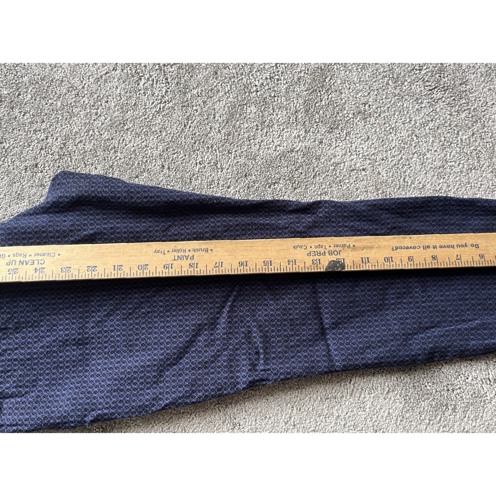 White House Black Market WOMEN'S White House Black Market Slim Ankle Pants 12 Blue Stretch Comfort Denim Size ONE SIZE - 6 Thumbnail