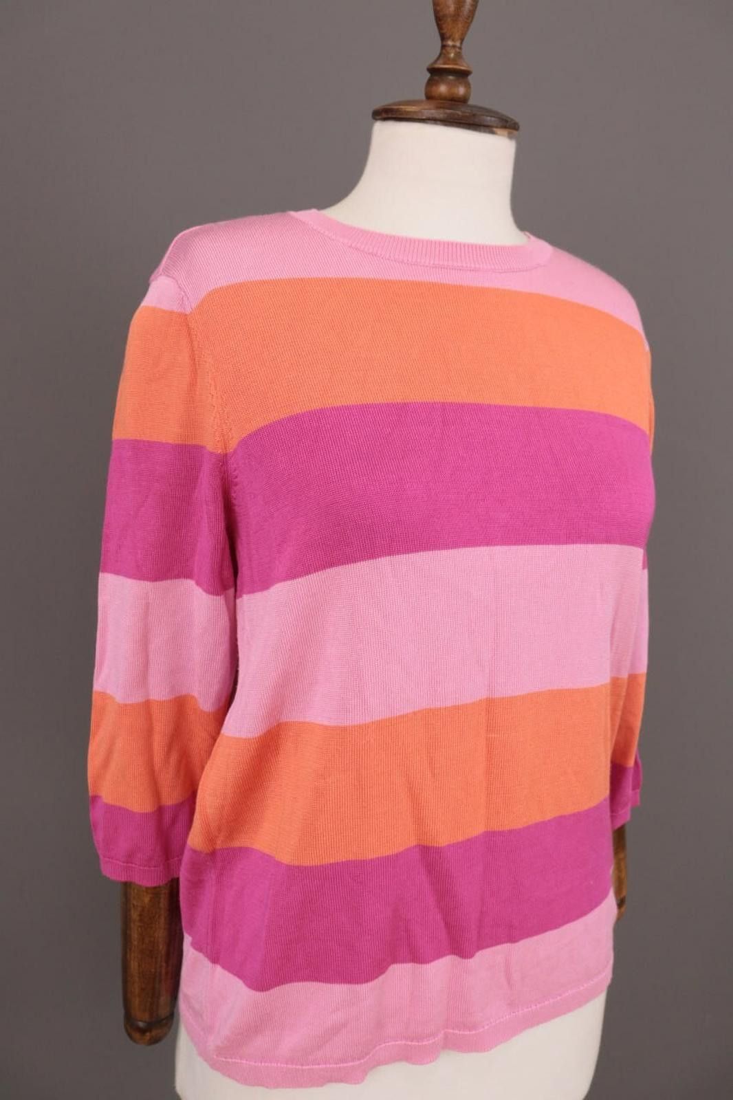 Lauren Ralph Lauren Lauren Ralph Lauren Multicolor Striped Jumper Sweater Size L Size L / US 10 / IT 46 - 7 Thumbnail