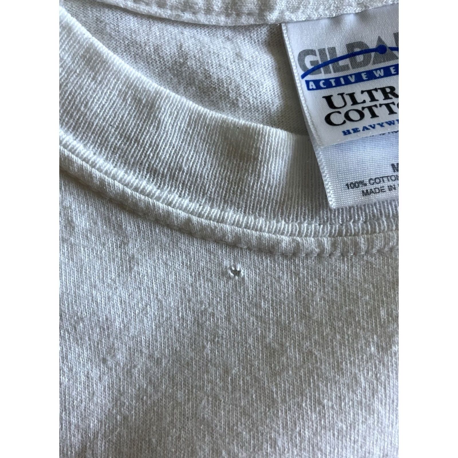 Gildan VINTAGE St. Michaels Maryland T Shirt M White Cotton Graphic Tee Unisex 1990s Sailing Ocean USA Vacation Clothing Size US M / EU 48-50 / 2 - 4 Thumbnail