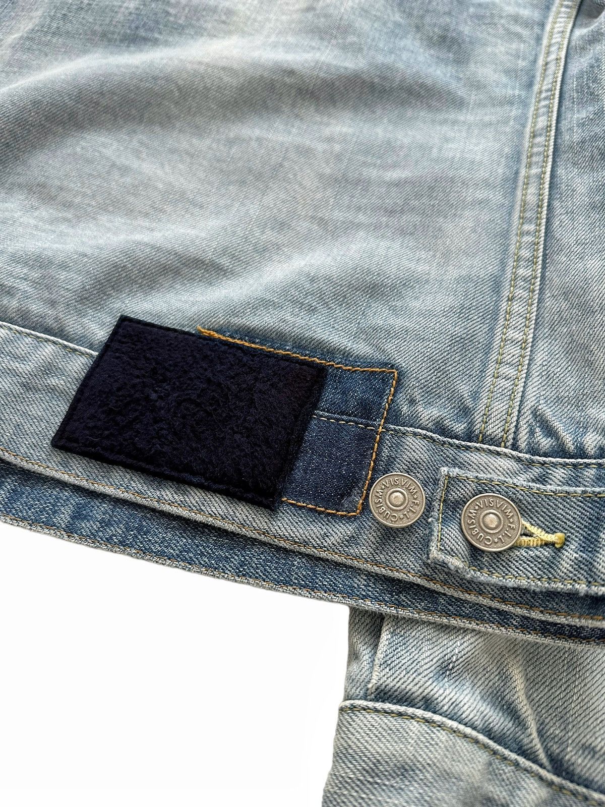 Visvim Sz2 19SS 101 Social Sculpture Distressed Denim Jacket Size US M / EU 48-50 / 2 - 11 Thumbnail