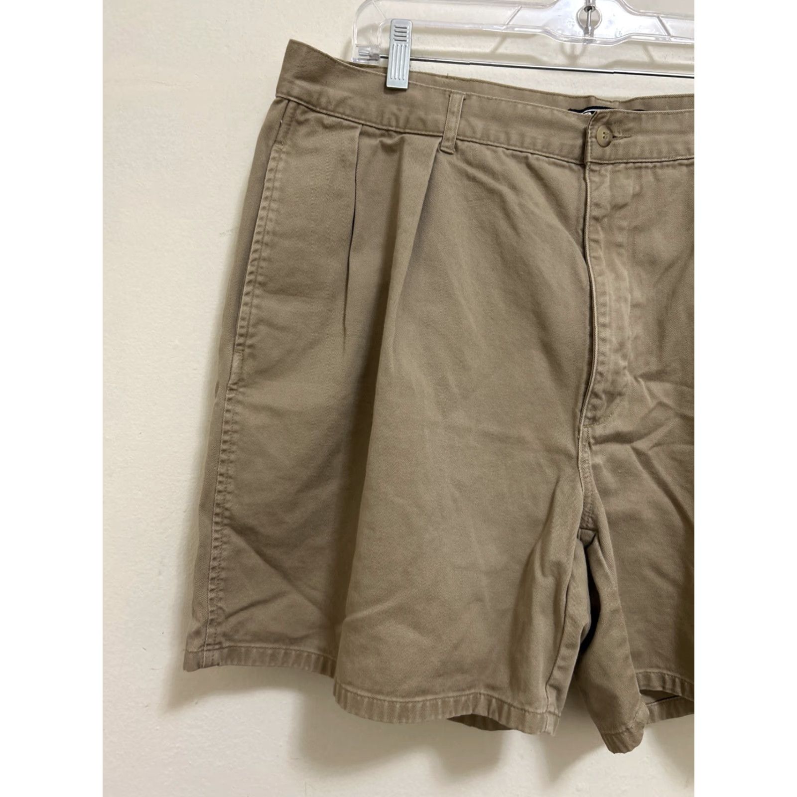 Polo Ralph Lauren Polo Ralph Lauren Chino Shorts Mens Size 40 Tan Brown Pleated Cotton YKK 5819031 Size US L / EU 52-54 / 3 - 4 Thumbnail